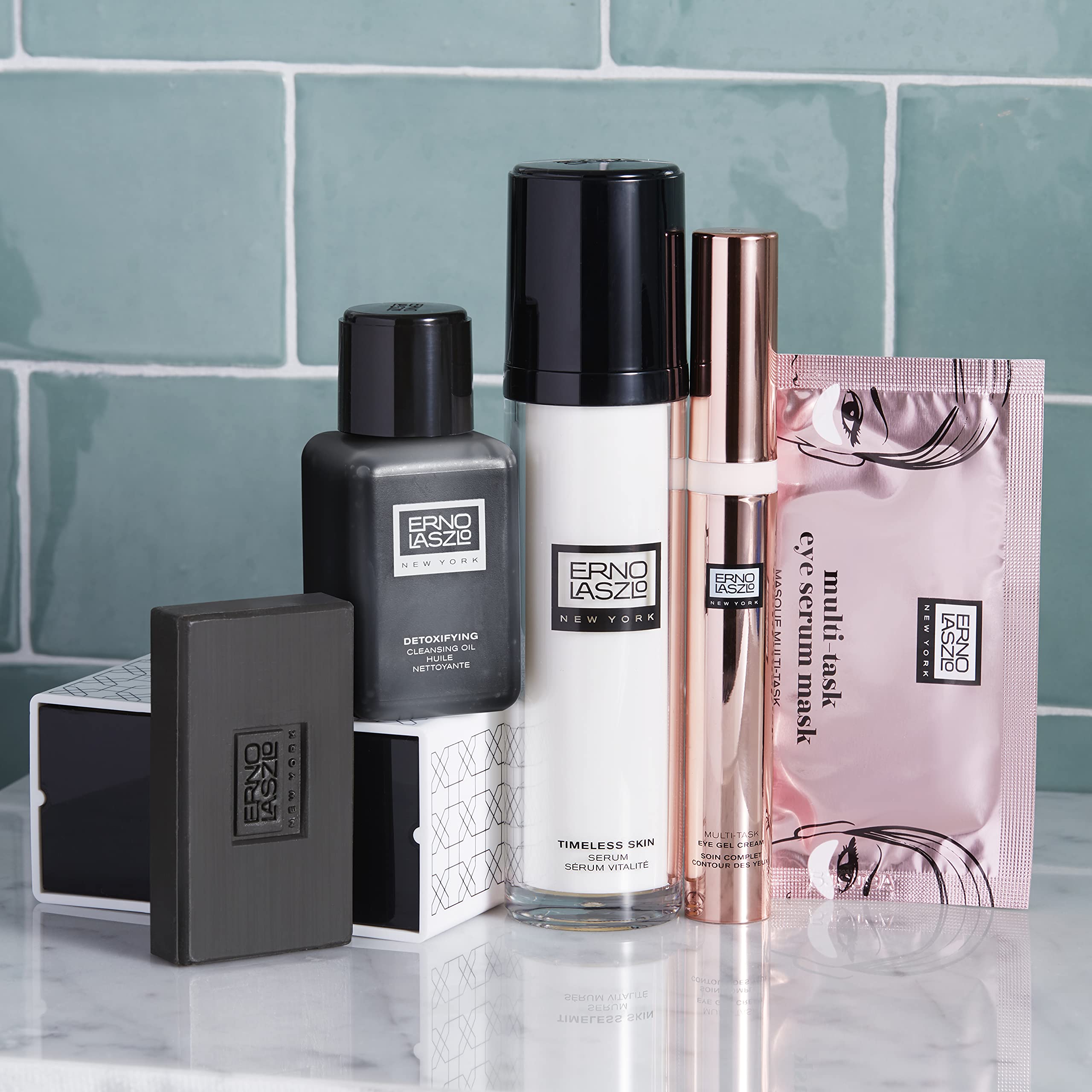 Erno Laszlo Detoxifying kit detersione viso olio 60 ml + sapone