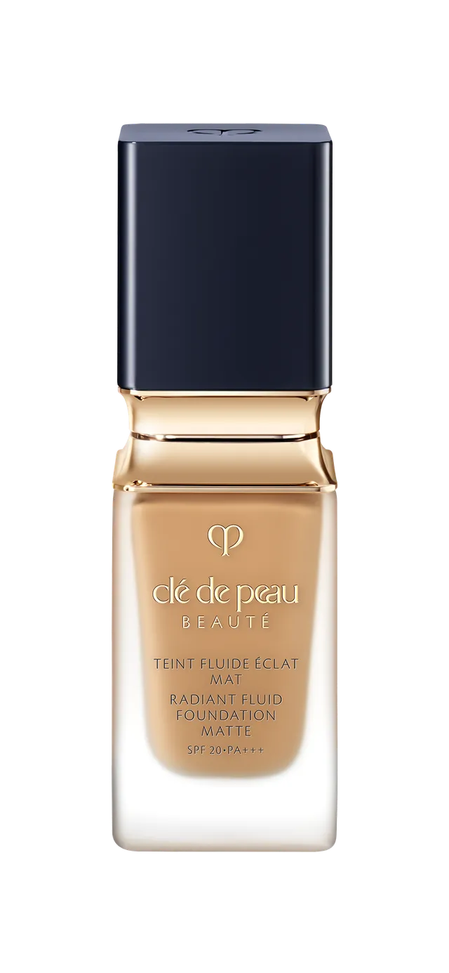 Clé de Peau Radiant Fluid Foundation Matte fondotinta Deep Tan Ocher matte