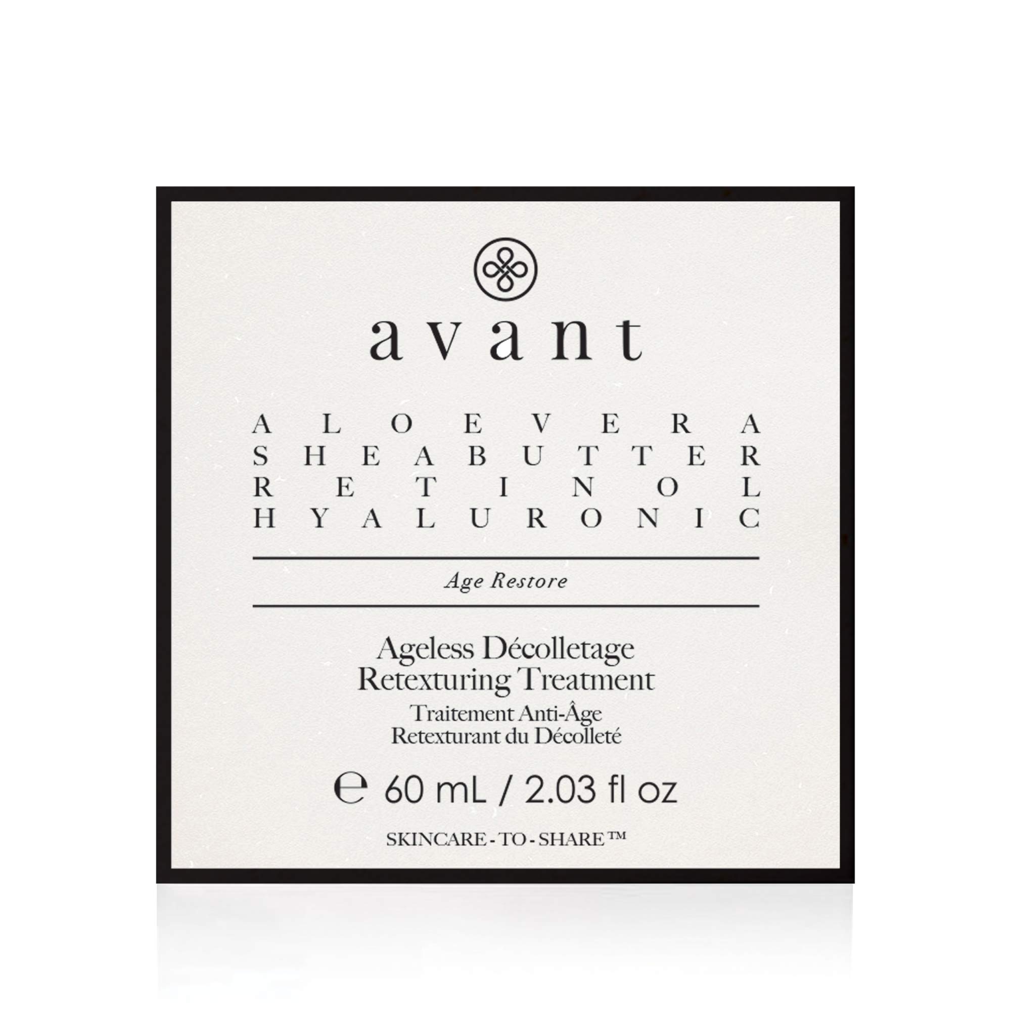 Avant Age Defy+ Decolletage Retexturing trattamento decolleté 60ml levigante