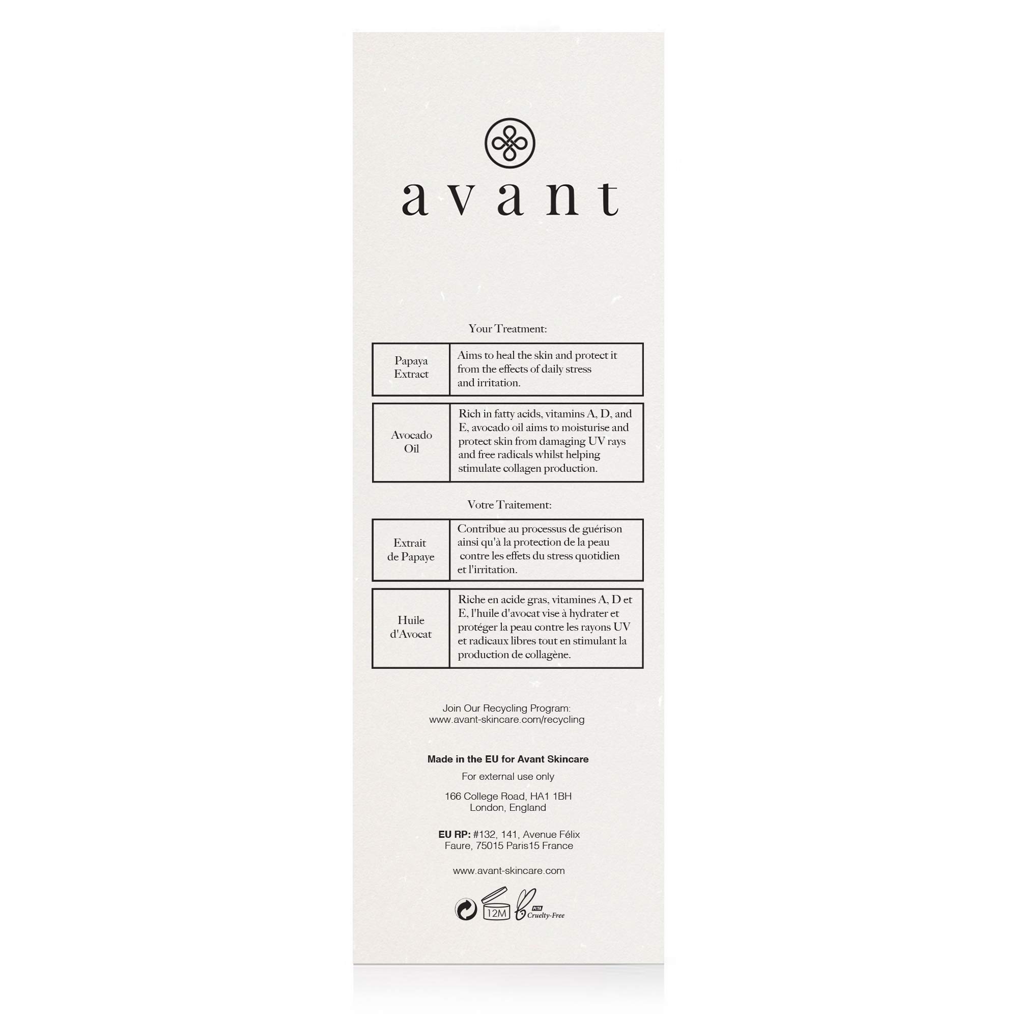 Avant Bio-Activ Olio Viso Superfood 30ml Luce Elasticità