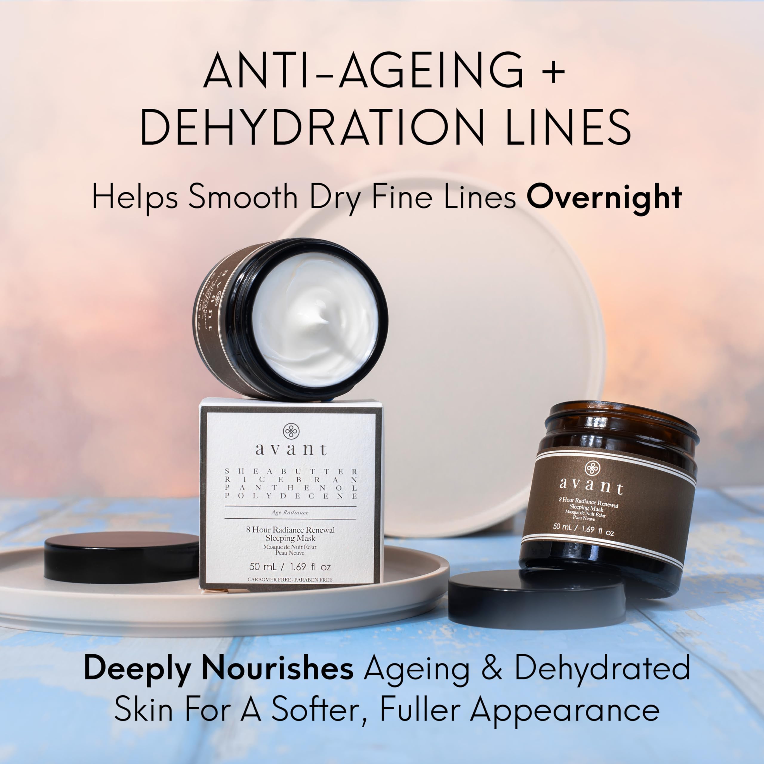 Avant Radiance Renewal maschera notte 50 ml 8 ore