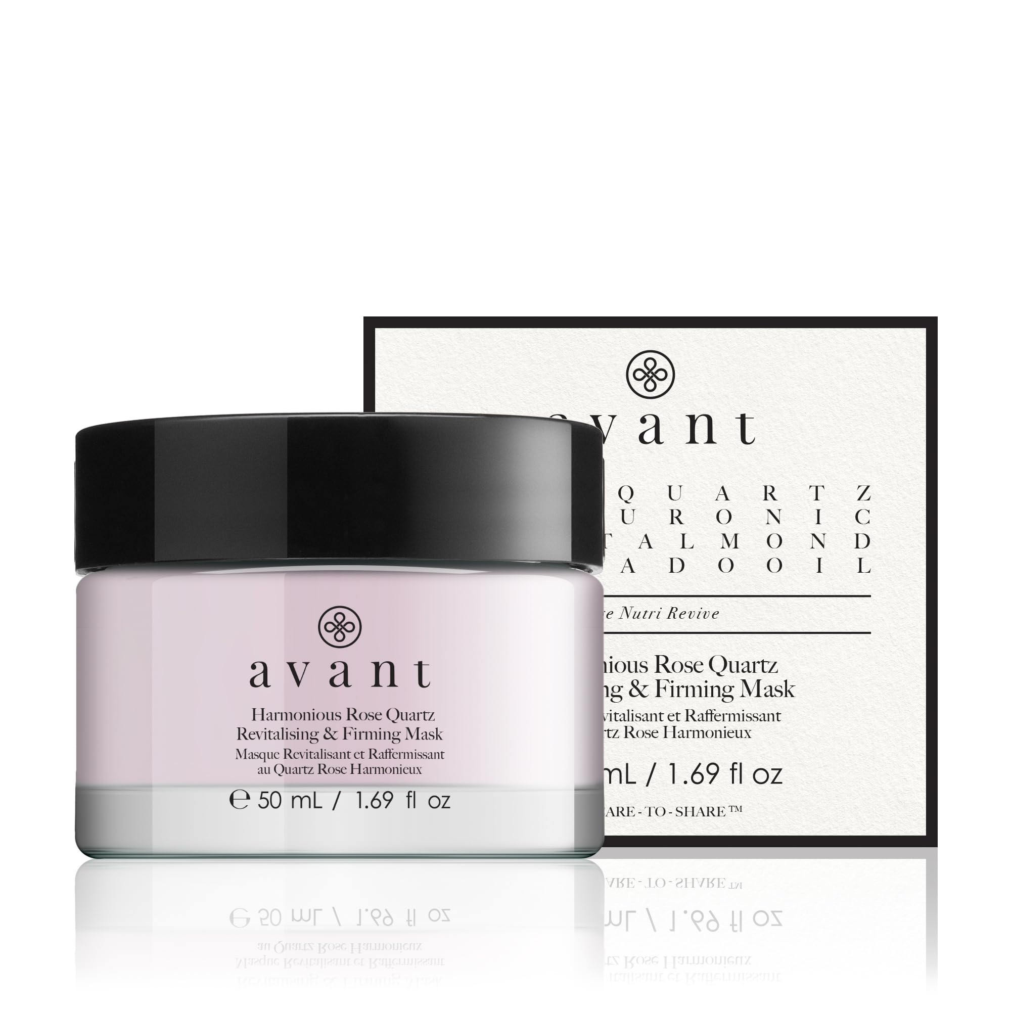 Avant Age Nutri-Revive maschera viso quarzo rosa 50 ml