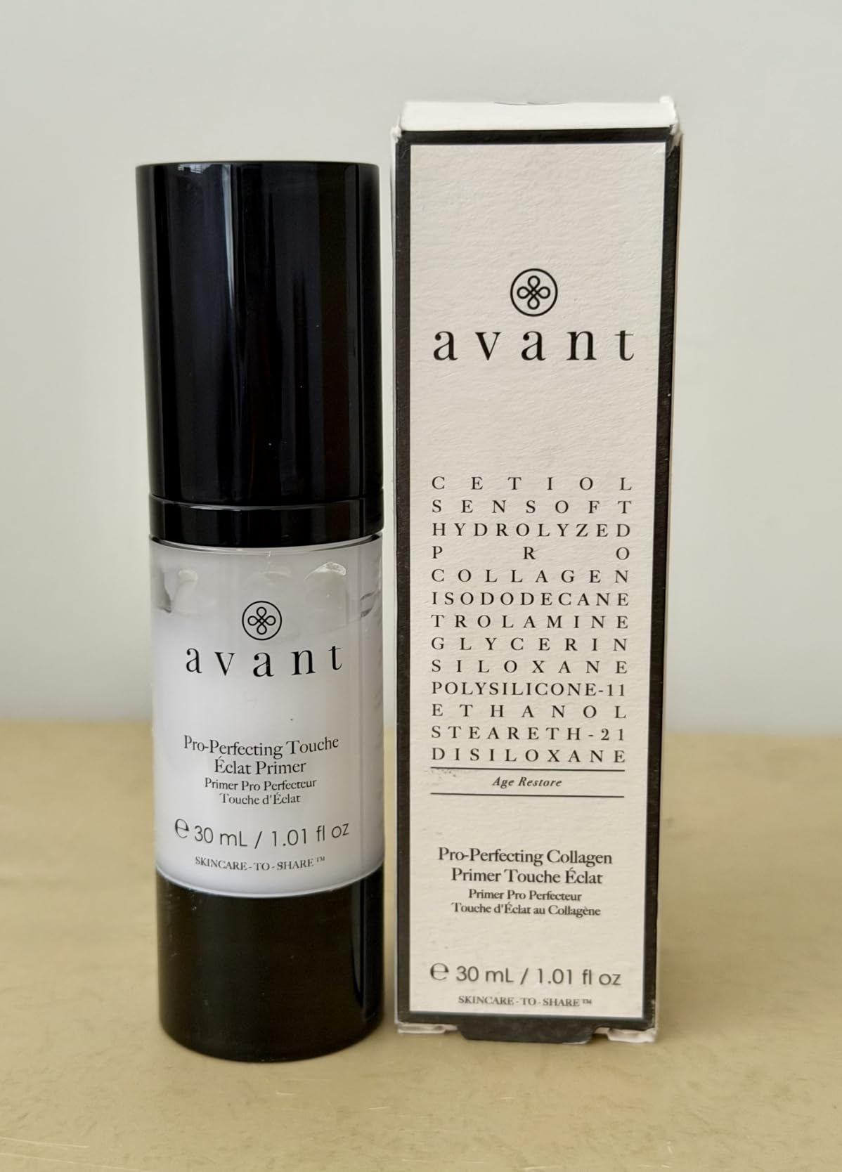 Avant Age Radiance Primer Perfezione Pro viso 30 ml collagene
