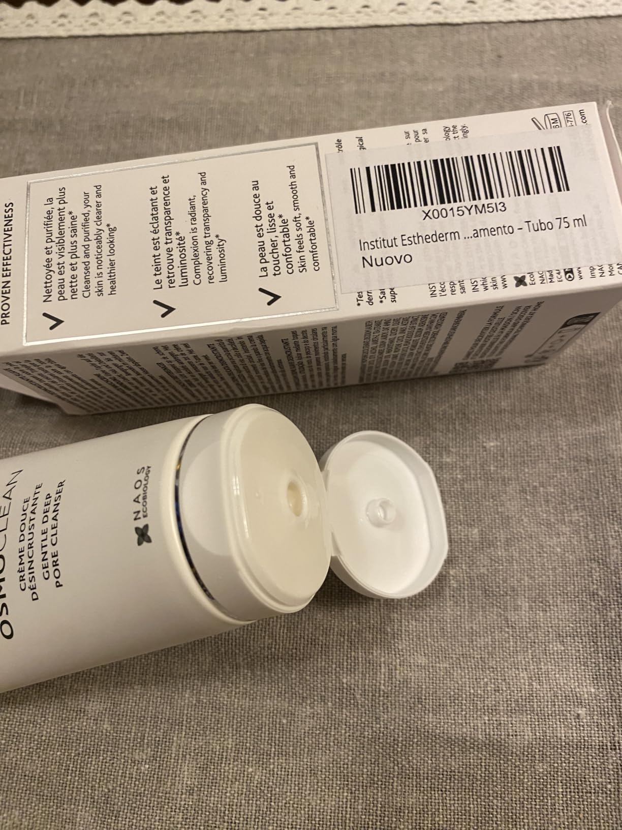 Institut Esthederm Osmoclean Crema Esfoliante Delicata 75 ml Granuli