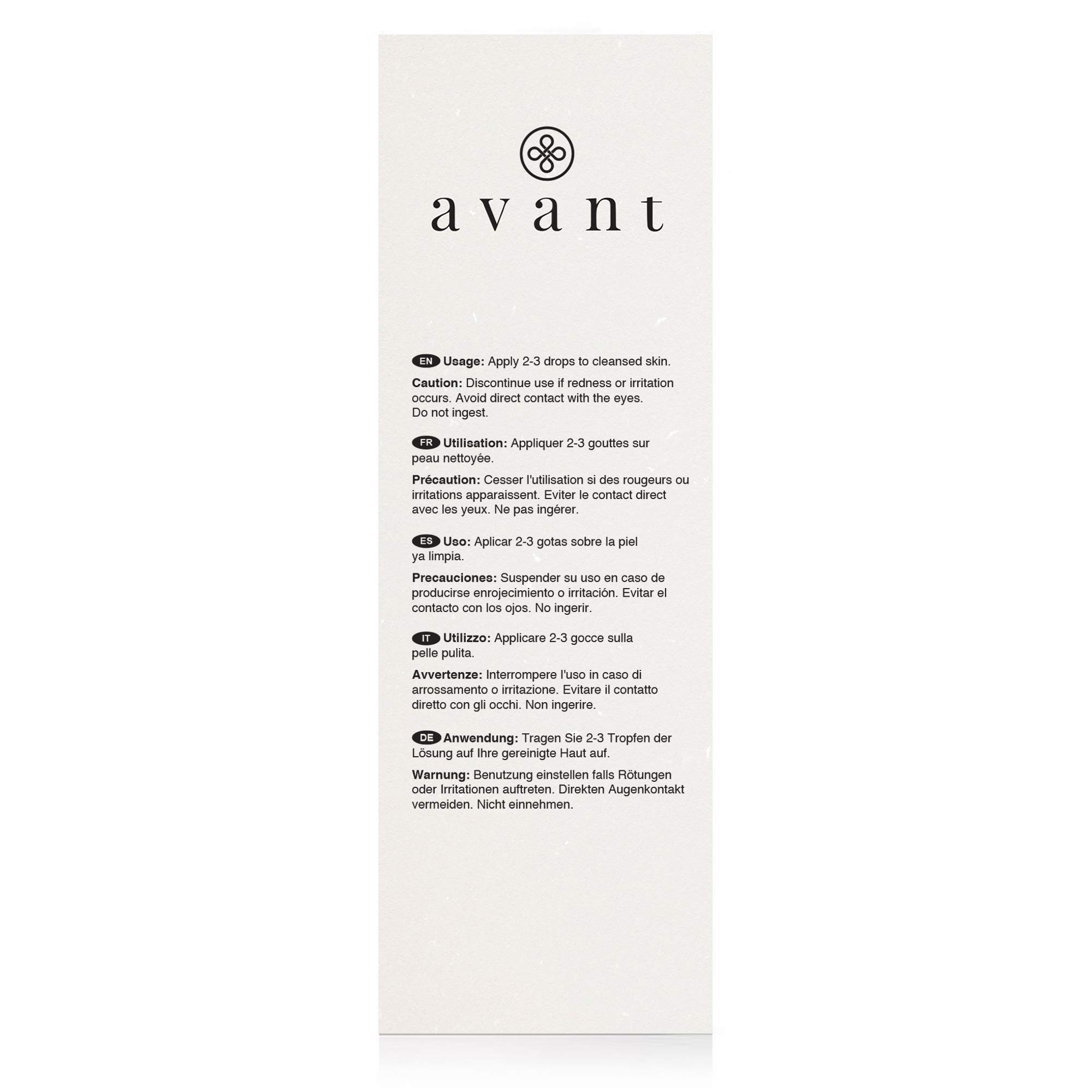 Avant Bio-Activ+ Advanced Bio Restorative Superfood olio viso 30ml nutriente