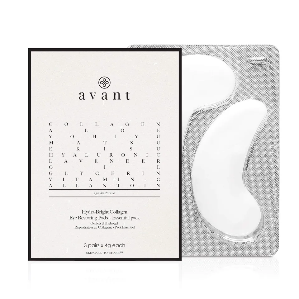Avant Hydra-Bright Patch Occhi Collagene 3 Paia Idratanti