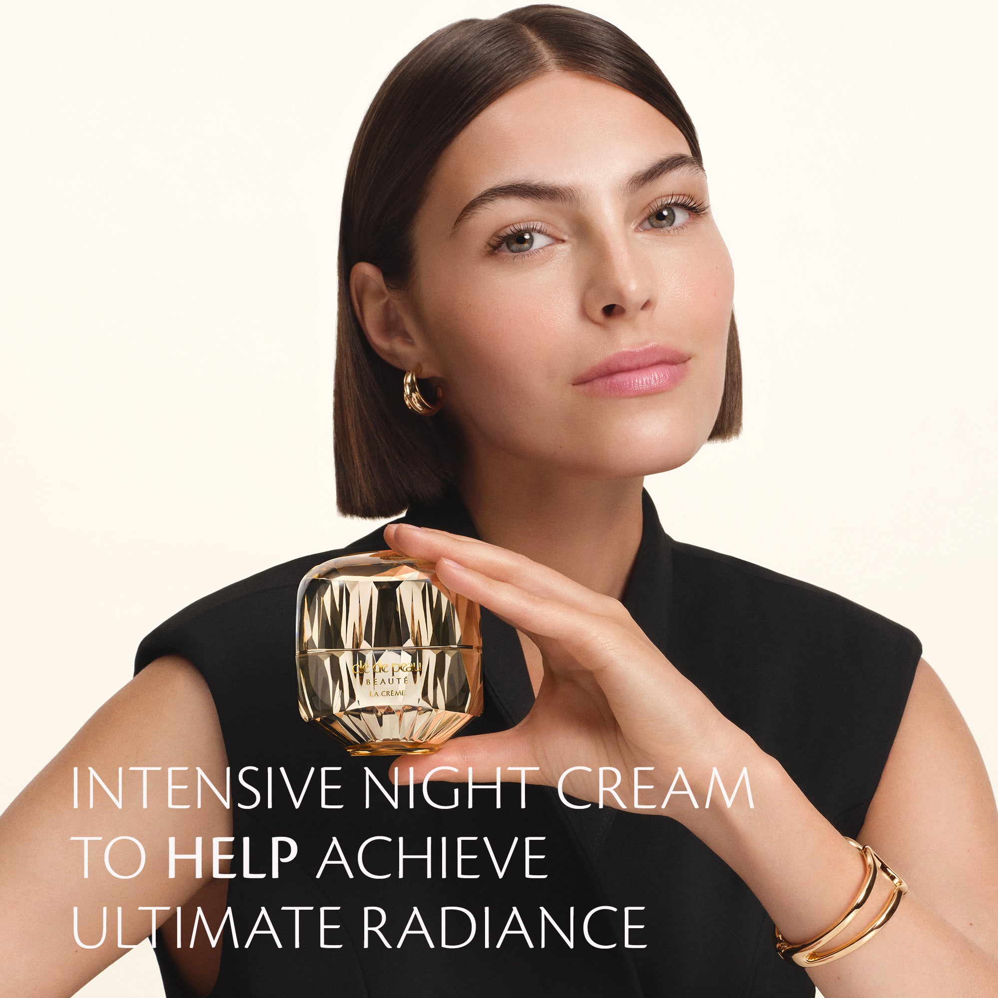 Clé de Peau The Cream crema viso notte antirughe rassodante
