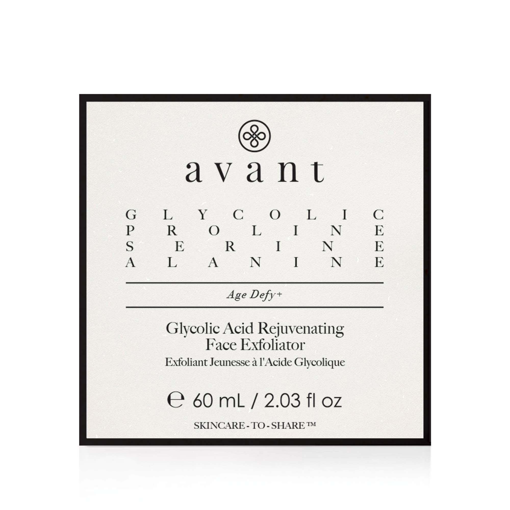 Avant Age Defy Esfoliante Viso Glicolico 60ml Grana Luminosa