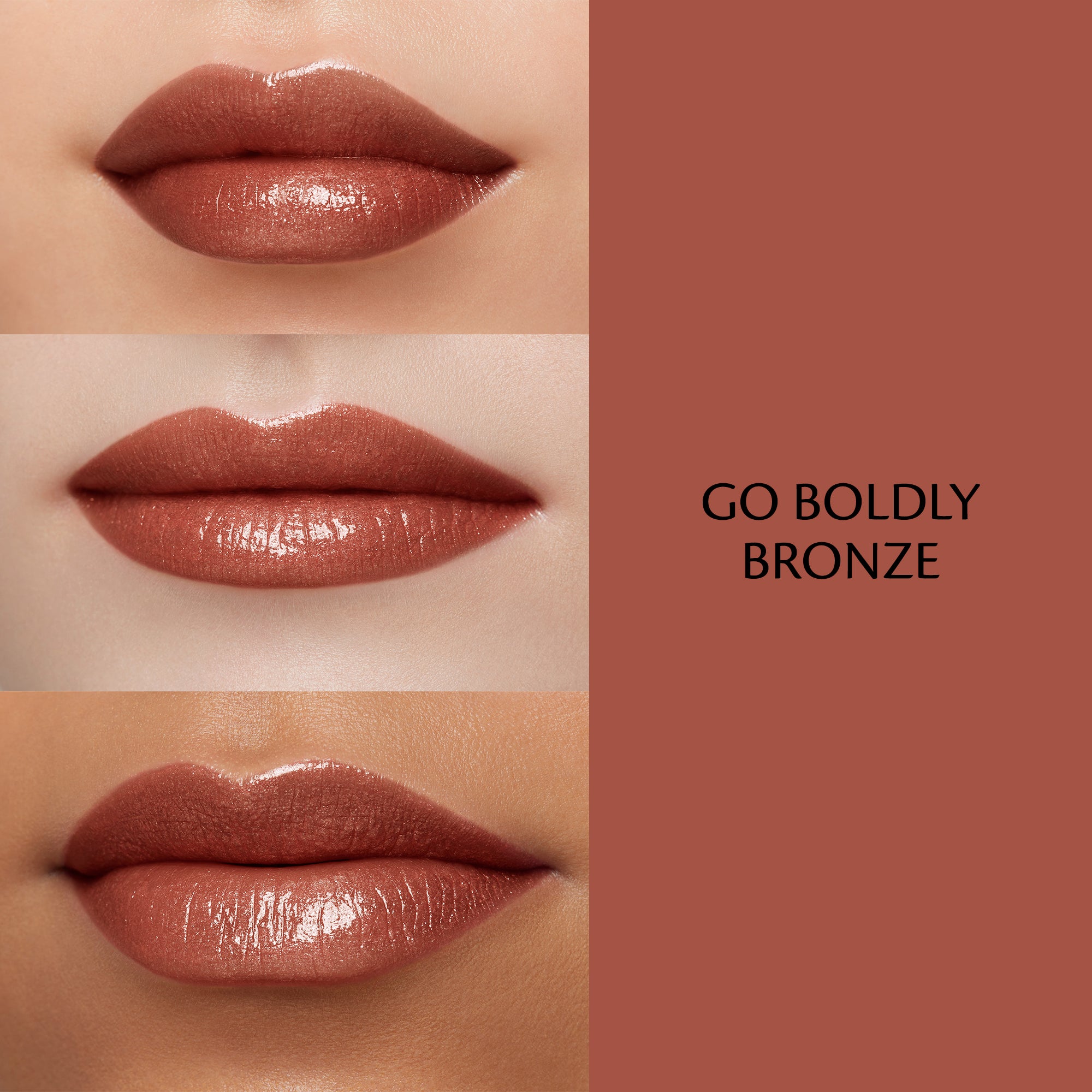 Clé de Peau Beauté Lipstick Shimmer rossetto Go Boldly Bronze luminoso