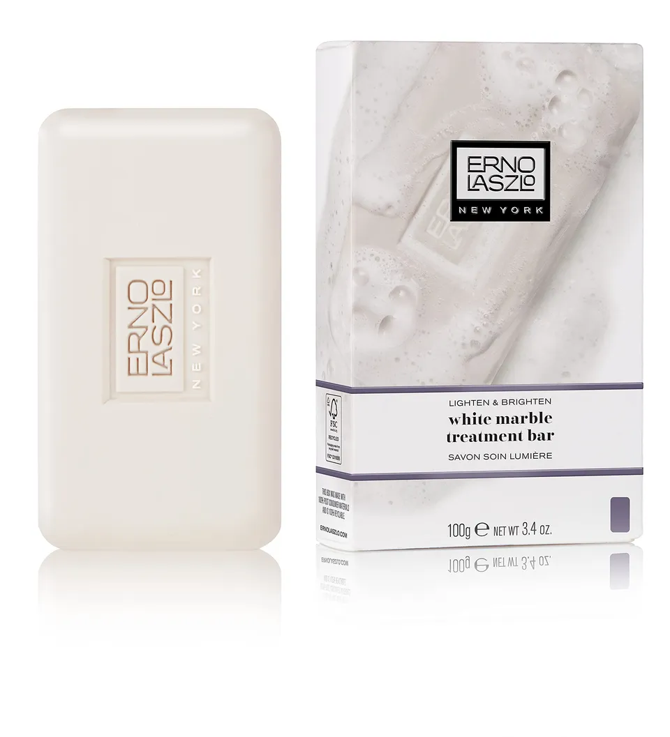 Erno Laszlo White Marble Treatment Bar sapone viso illuminante