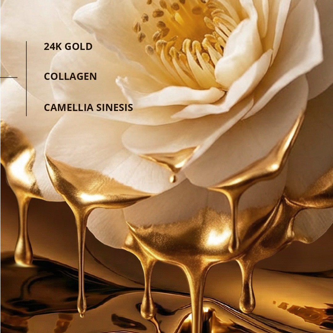 Lamia Cosmetics Clinic Cleopatra 24K Gold Mask maschera oro 1 set