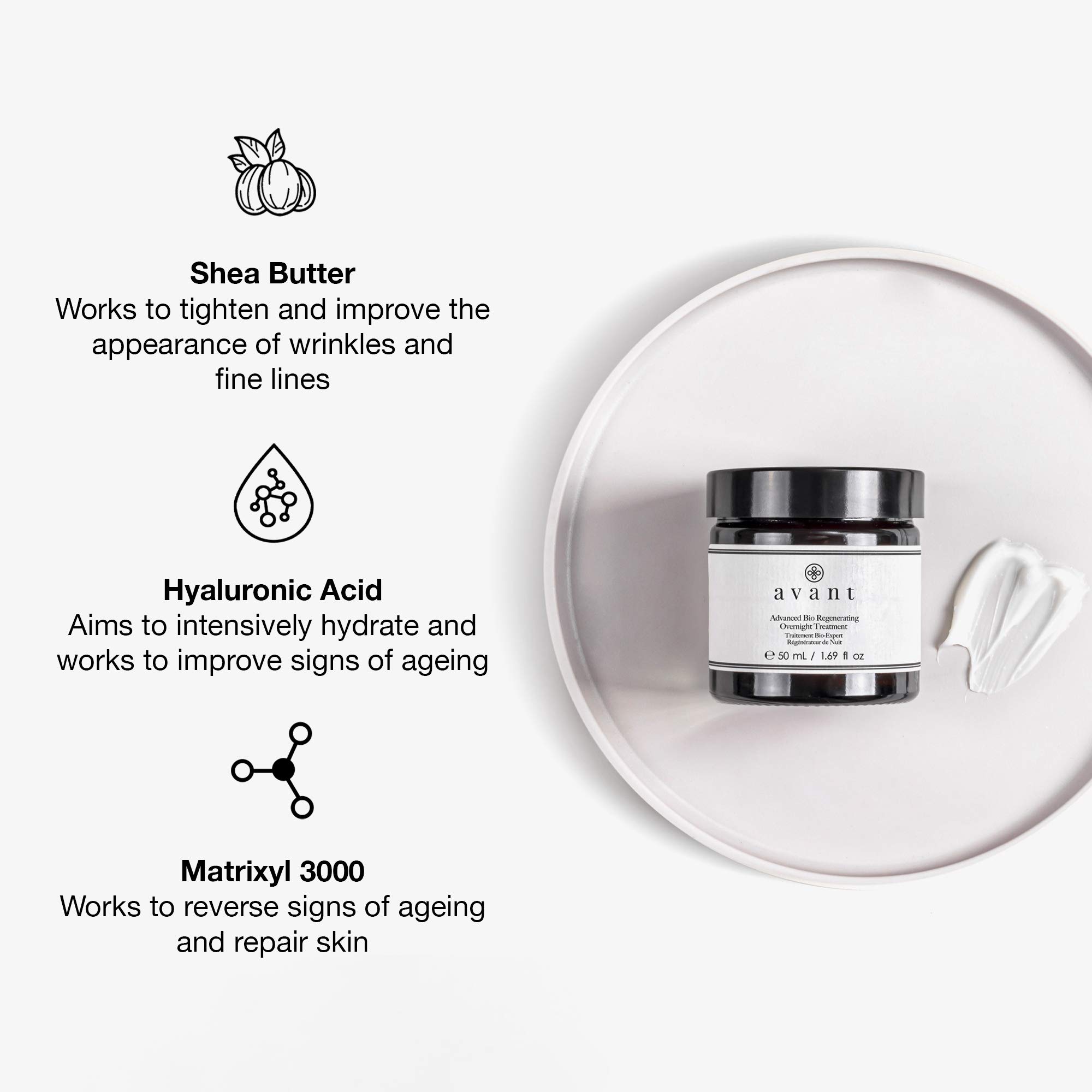 Avant Bio-Activ+ Advanced Bio Regenerating Overnight Treatment 50ml antirughe