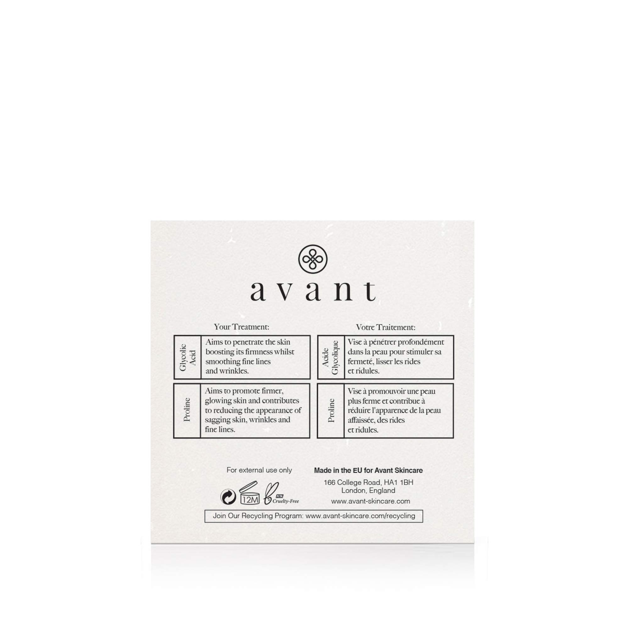 Avant Age Defy Esfoliante Viso Glicolico 60ml Grana Luminosa