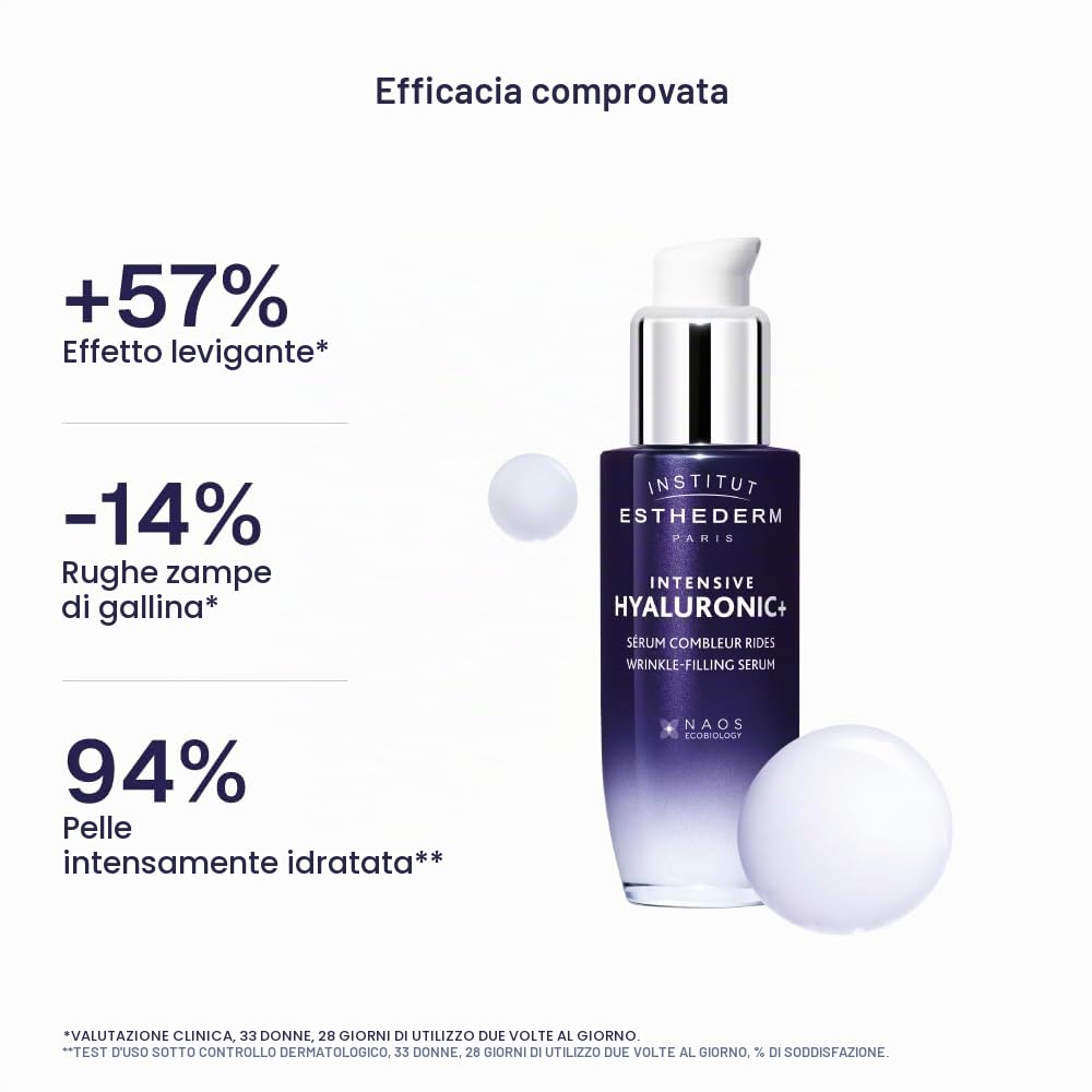 Institut Esthederm Intensive Hyaluronic Siero Viso 30 ml Idratante