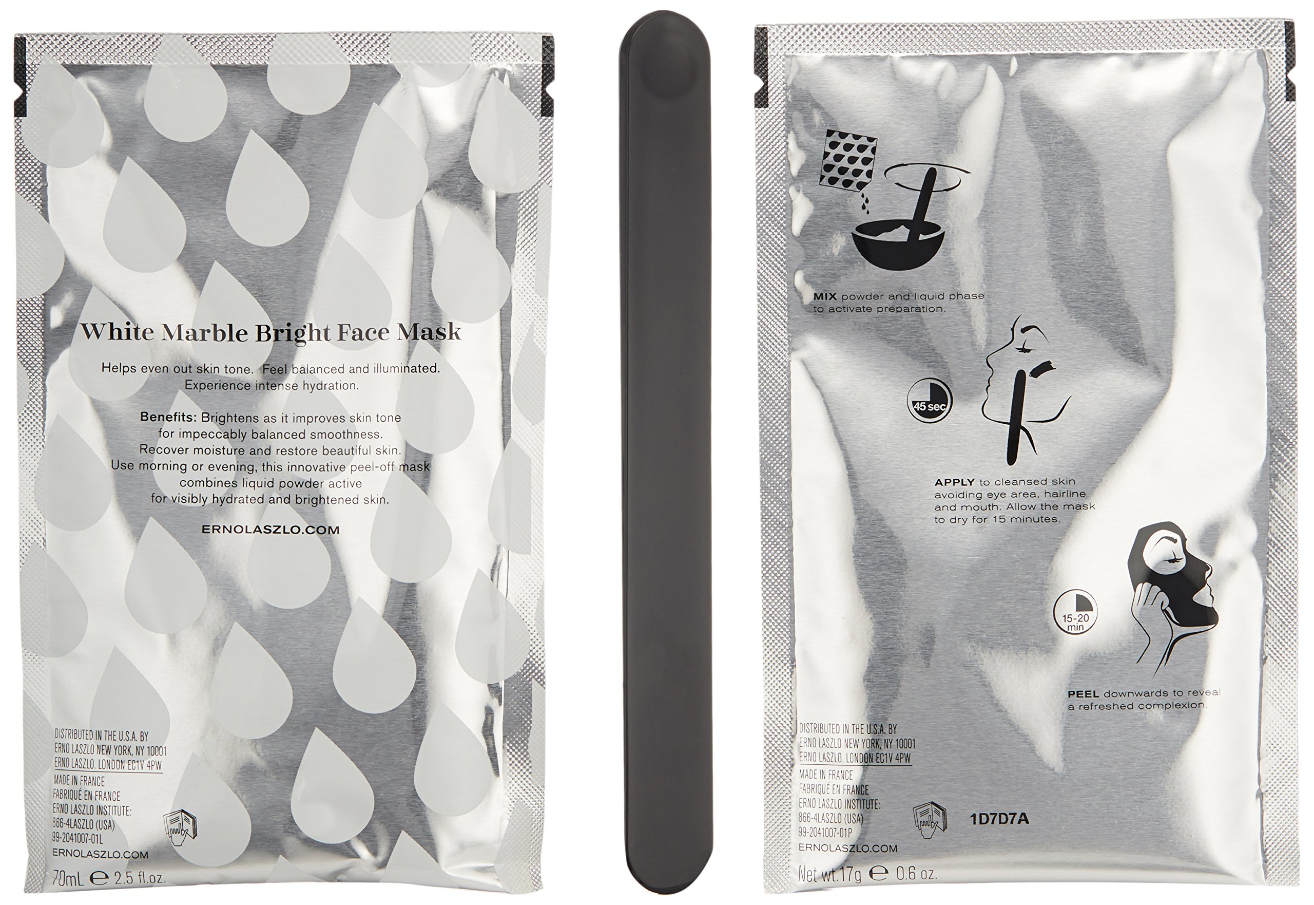 Erno Laszlo White Marble maschera viso illuminante 4 applicazioni