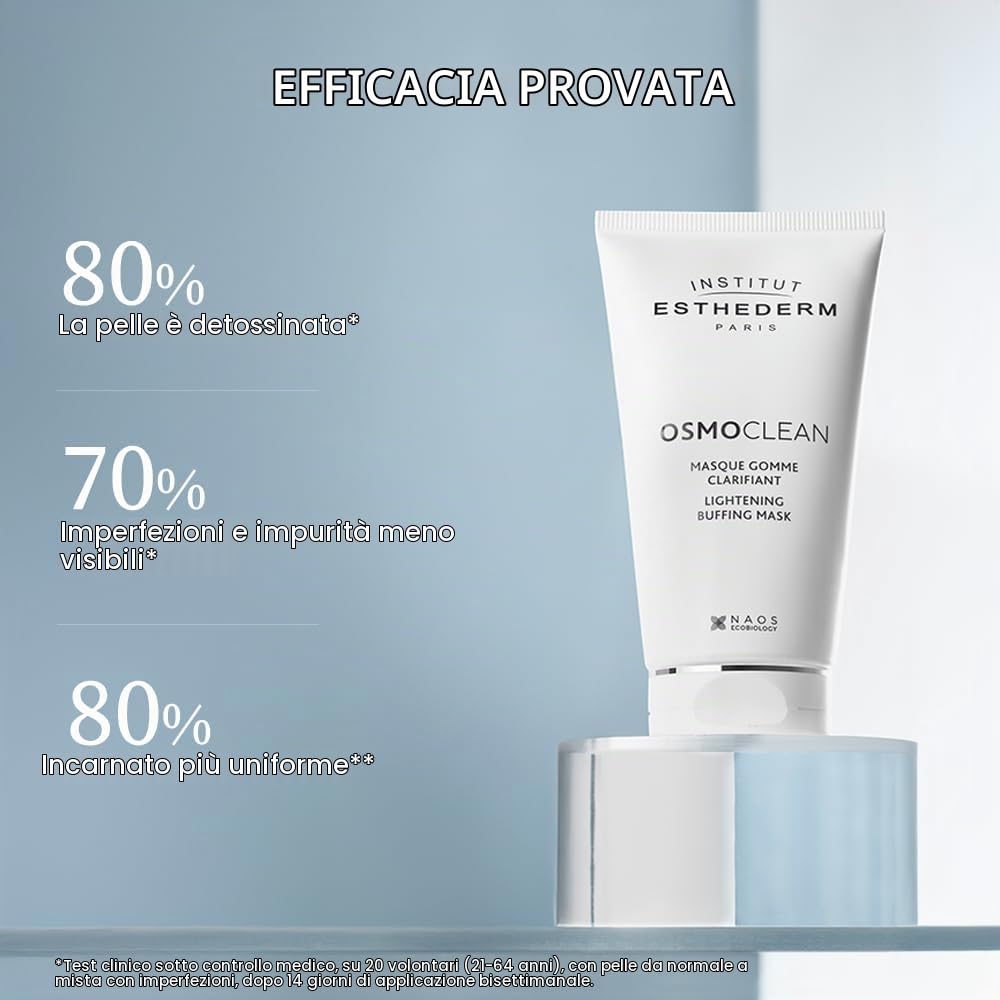 Institut Esthederm Osmoclean Maschera Scrub 75 ml Chiarificante
