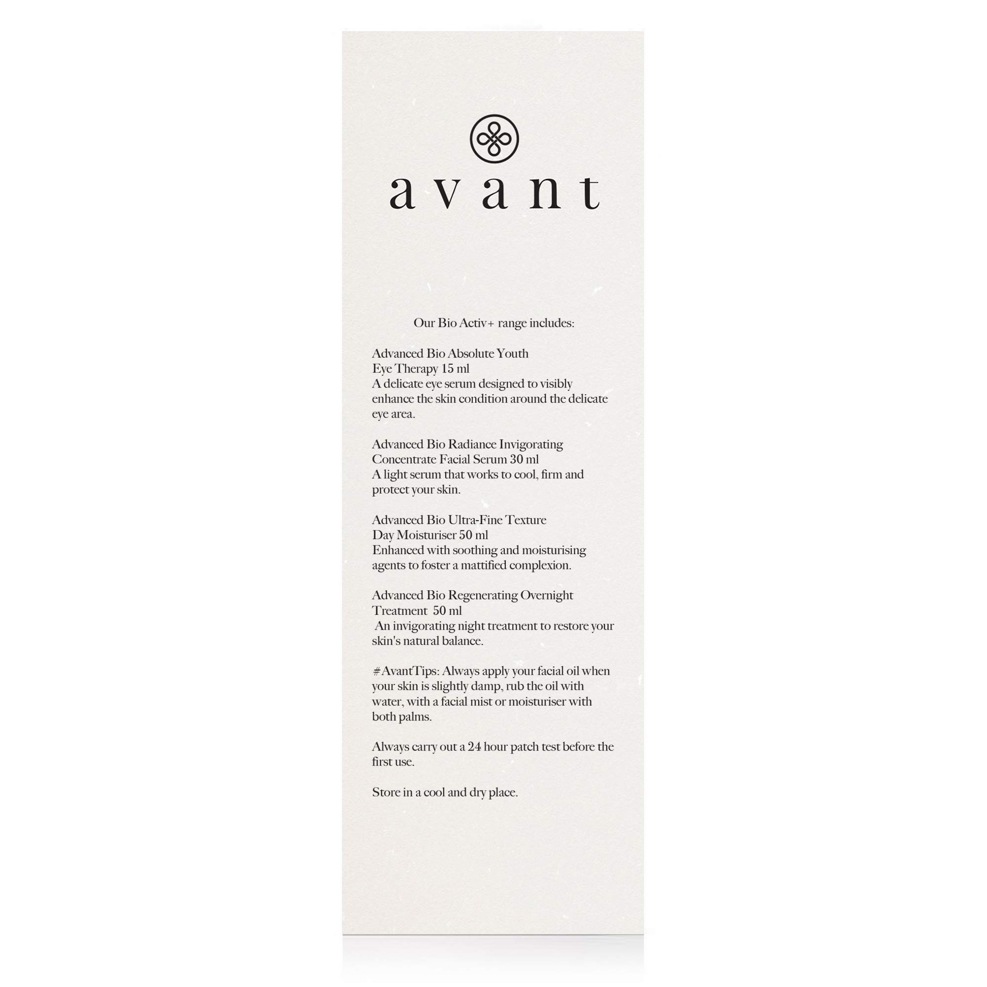 Avant Bio-Activ+ Advanced Bio Restorative Superfood olio viso 30ml nutriente
