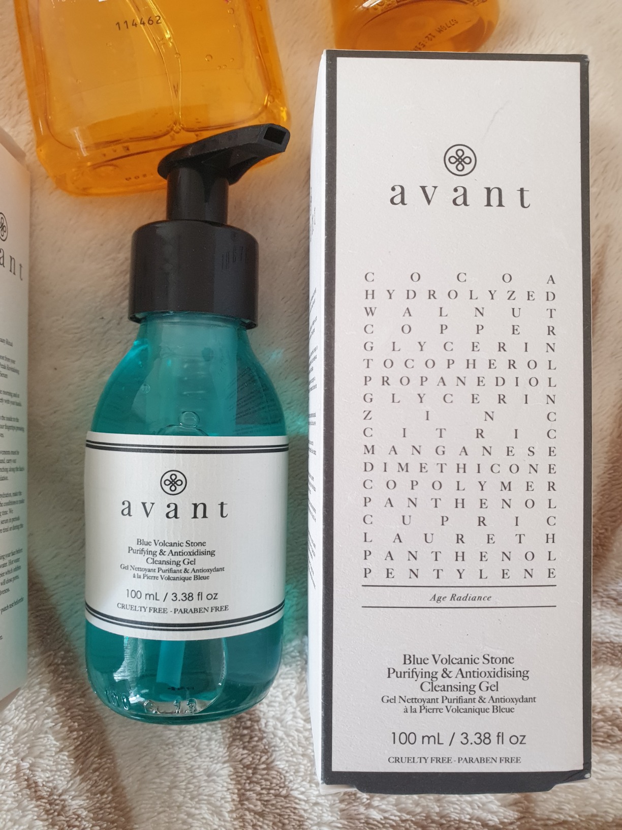 Avant Age Restore gel detergente viso vulcanico 100 ml