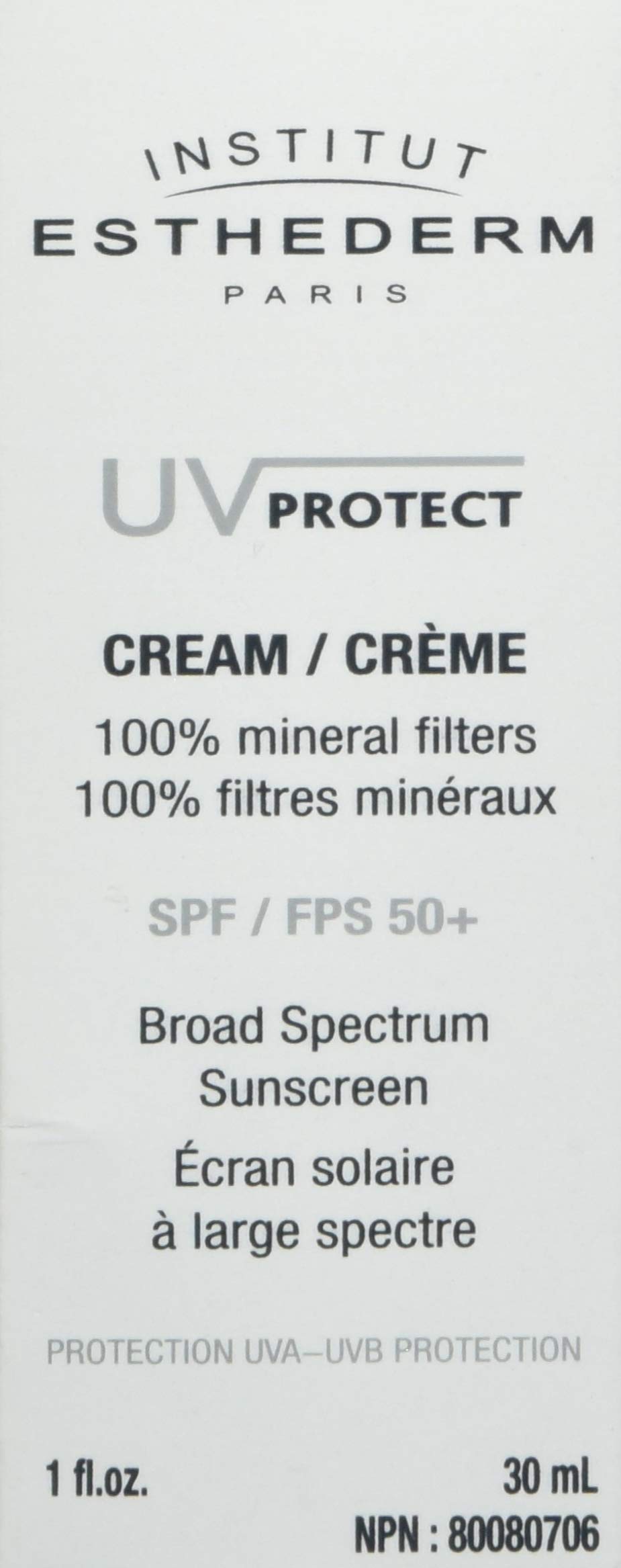 Institut Esthederm No Sun UV Protect Fluido Viso 30 ml minerale
