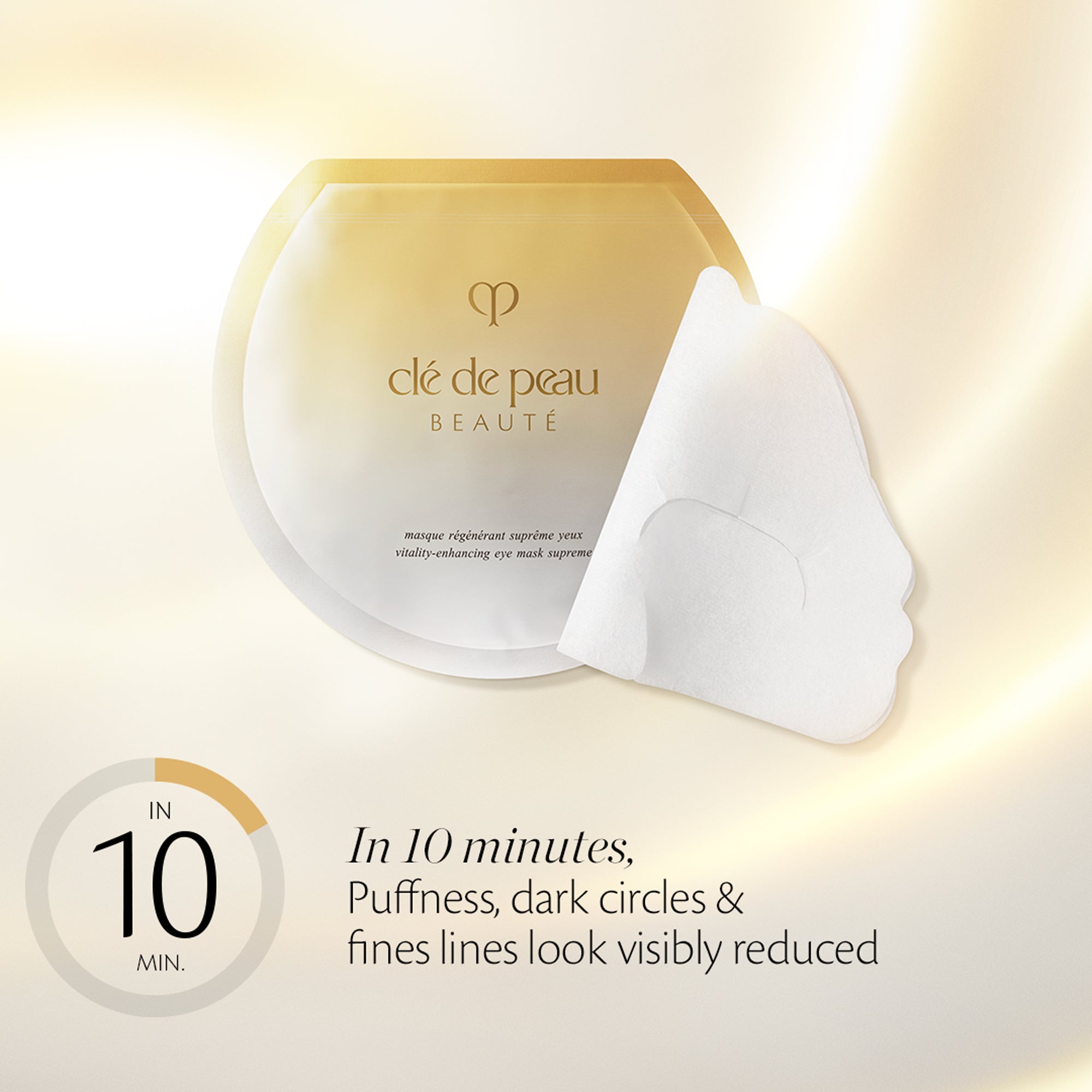 Clé de Peau Beauté Vitality-Enhancing Eye Mask Supreme Maschera Occhi x6