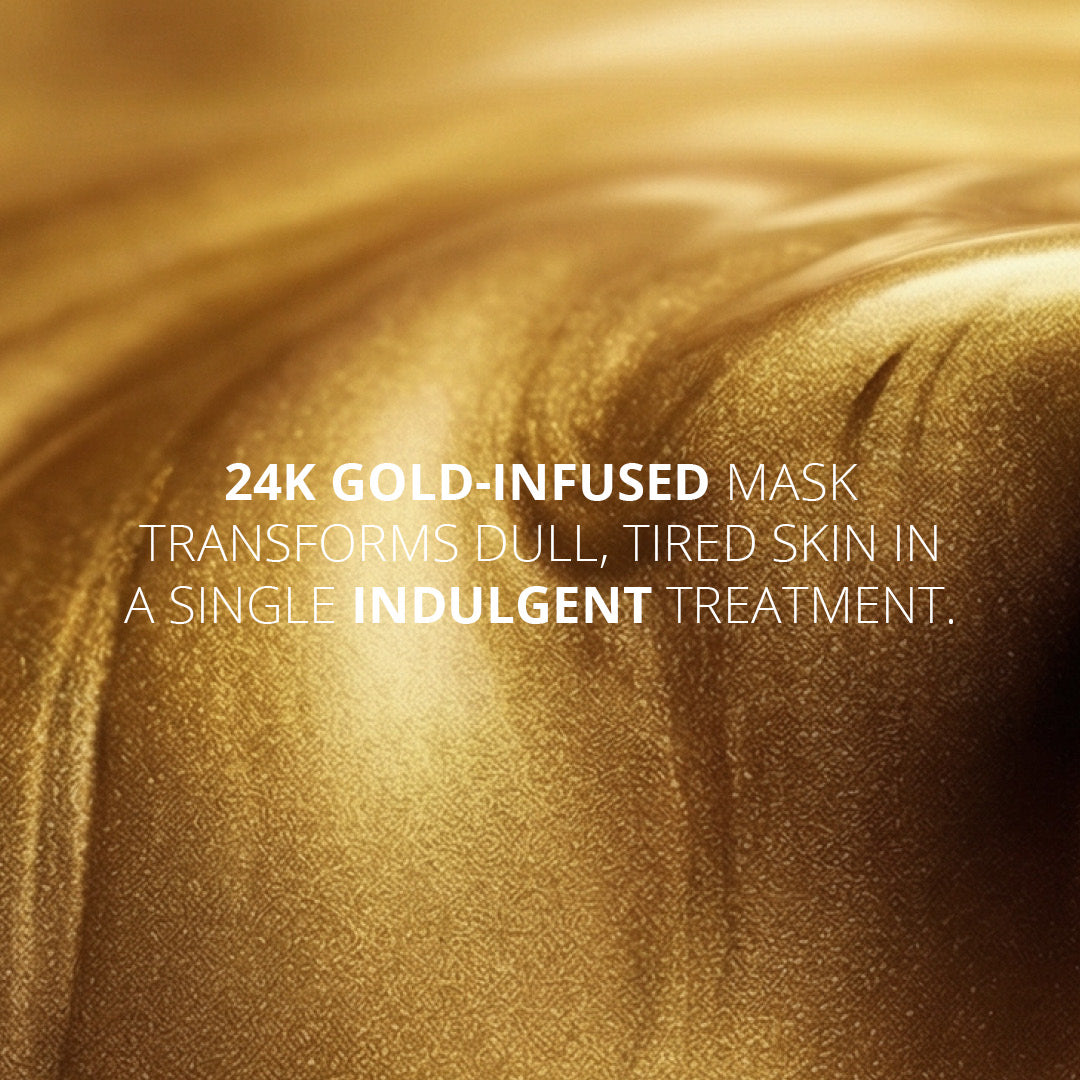 Lamia Cosmetics Clinic Cleopatra 24K Gold Mask maschera oro 1 set