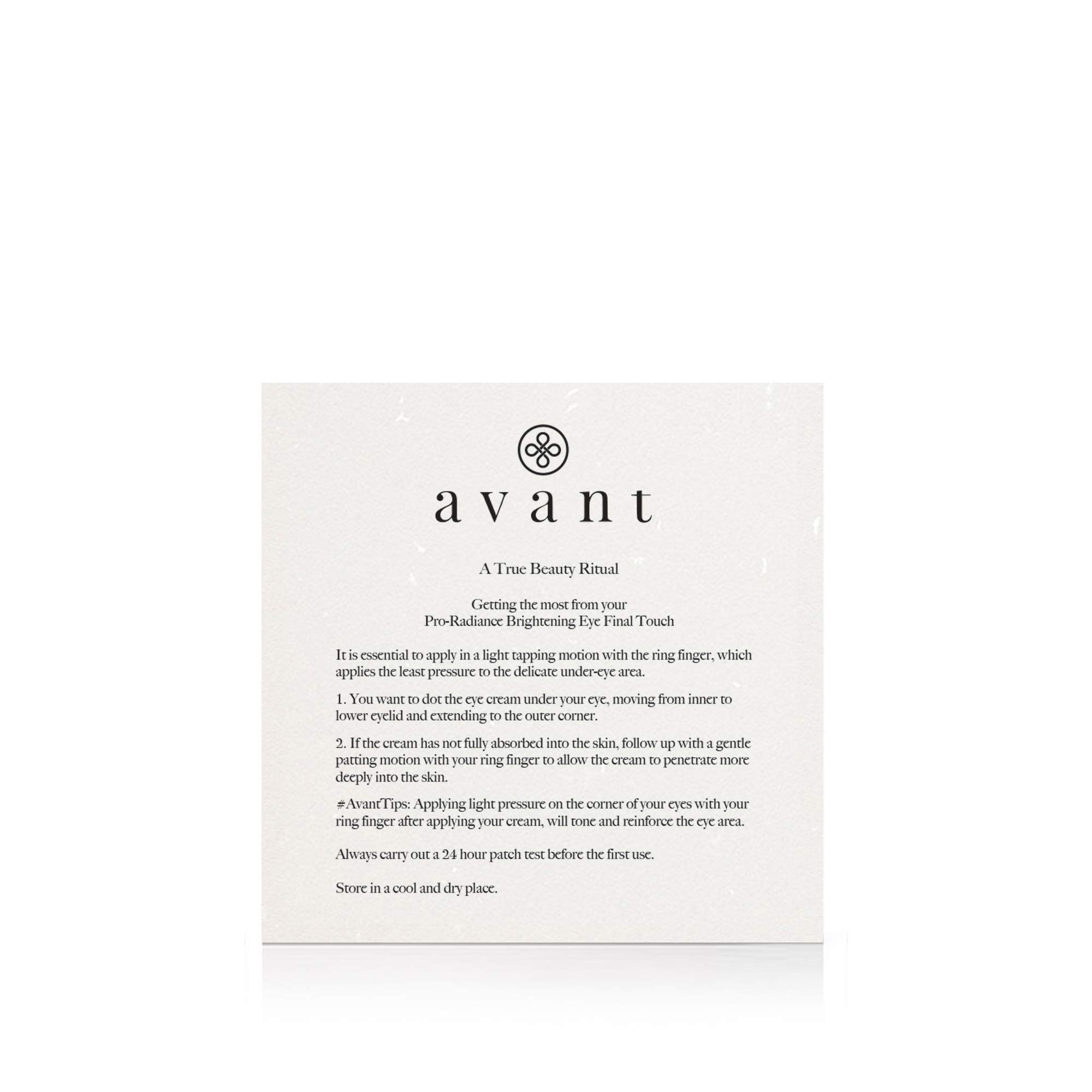 Avant Age Radiance Pro-Radiance Crema Occhi 30ml Illuminante
