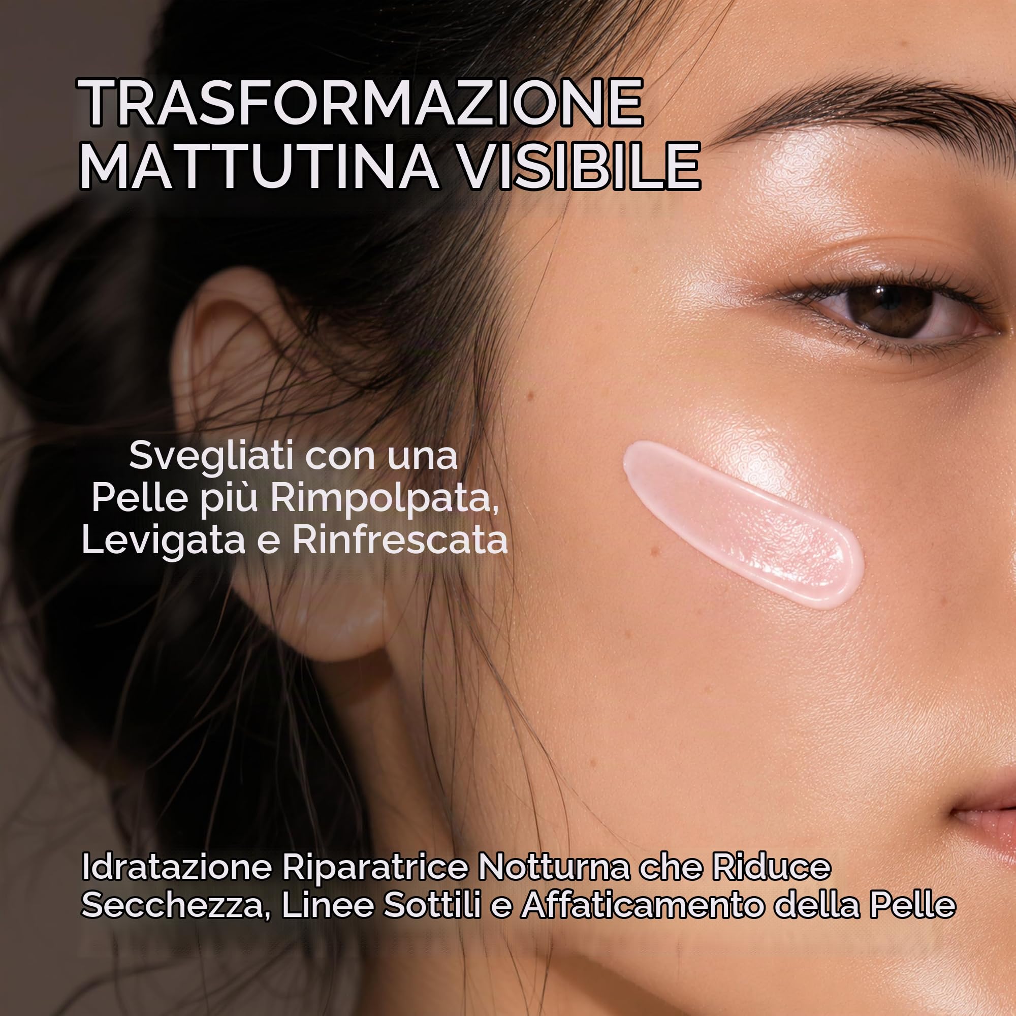 Avant Acido Ialuronico Deluxe crema notte viso e occhi 50 ml idratante