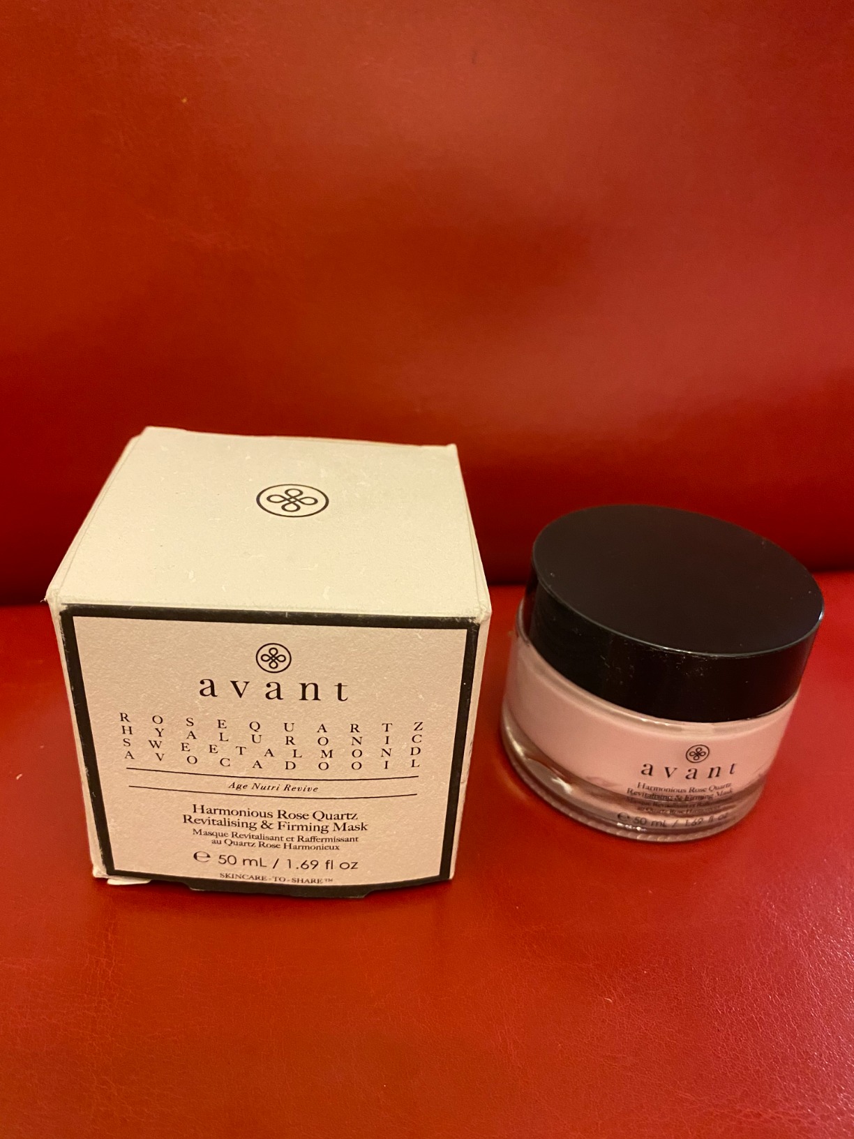 Avant Age Nutri-Revive maschera viso quarzo rosa 50 ml