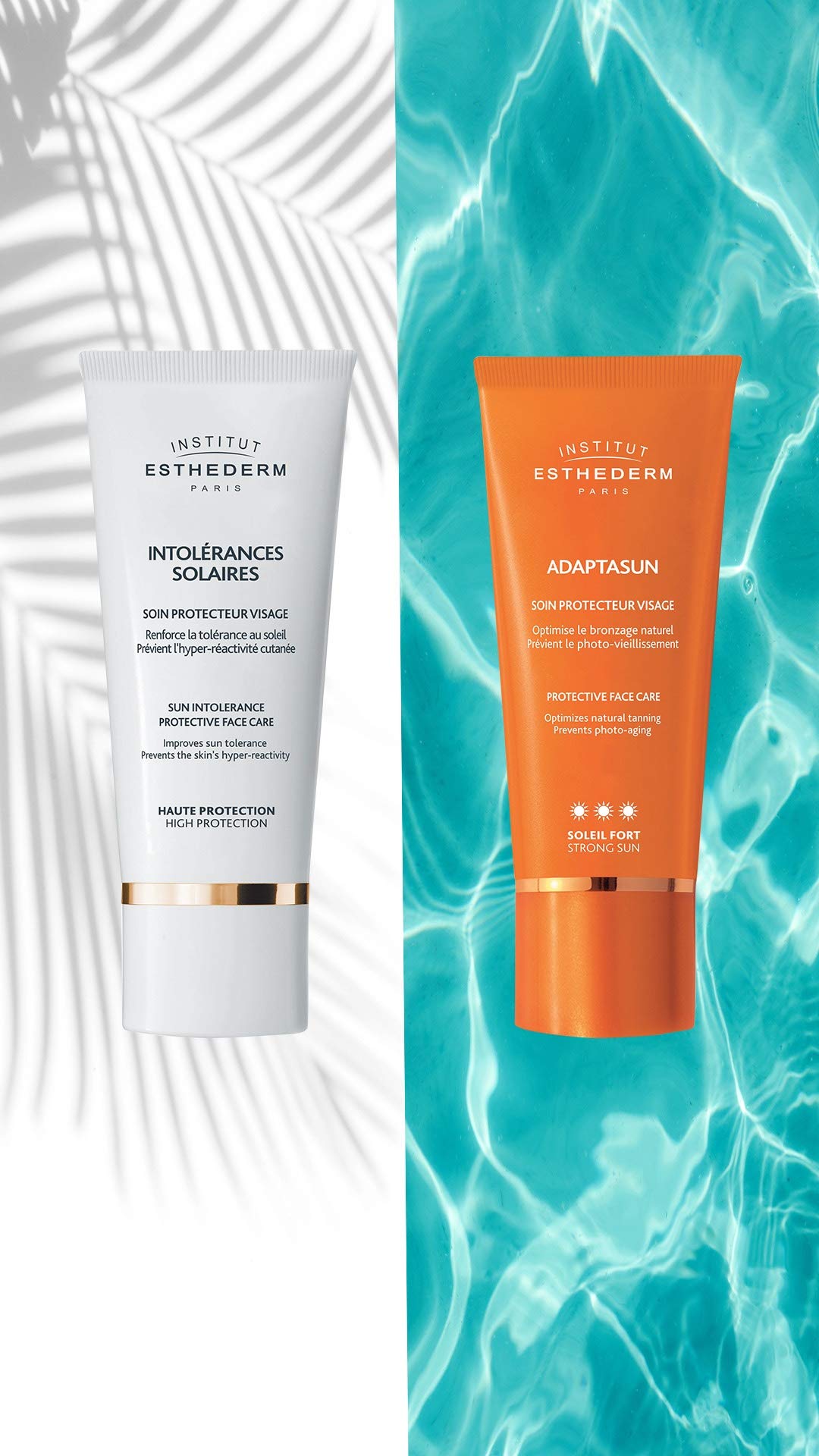 Institut Esthederm Adaptasun protezione solare viso 50 ml sole forte