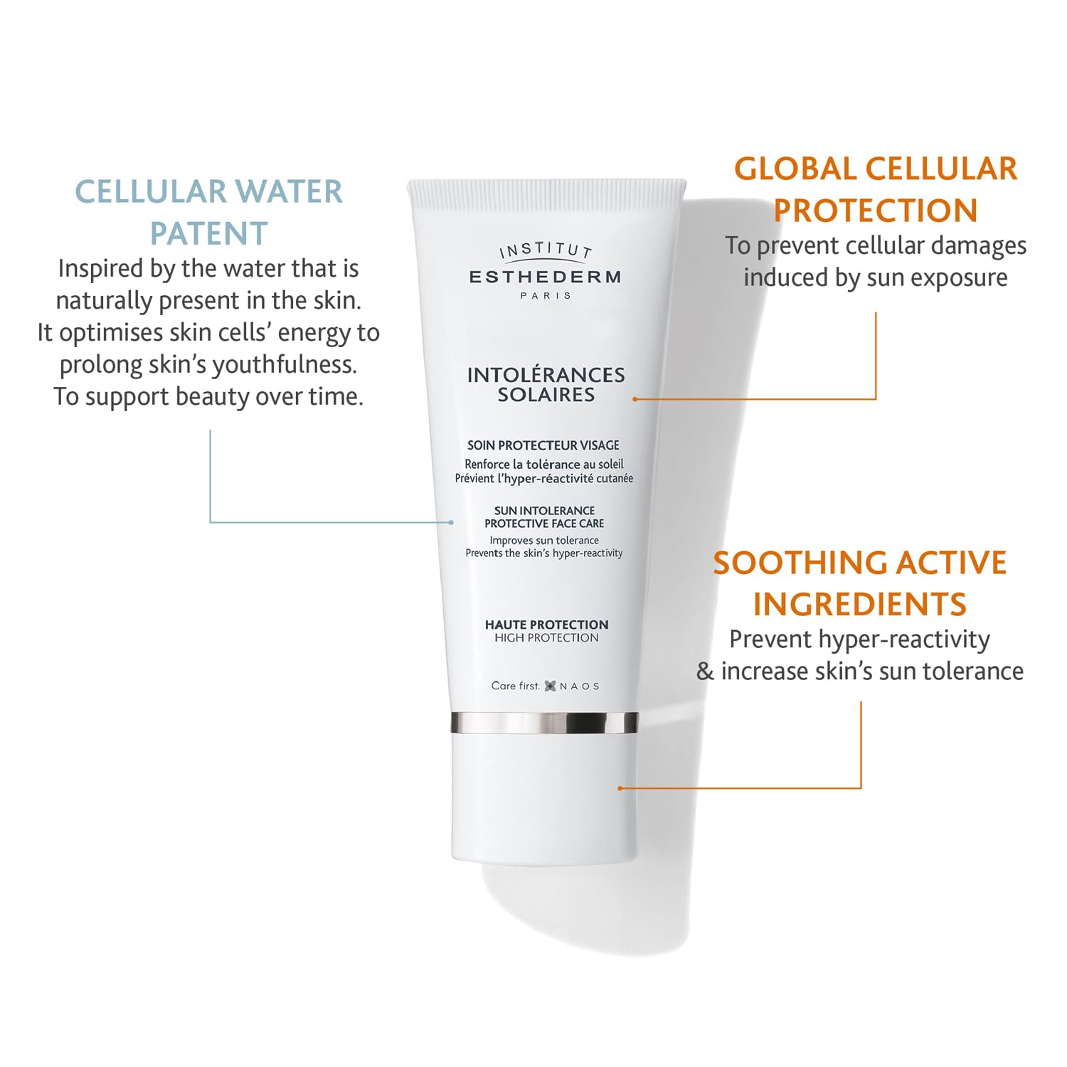 Institut Esthederm Intolérances Solaires Viso 50 ml Protettivo