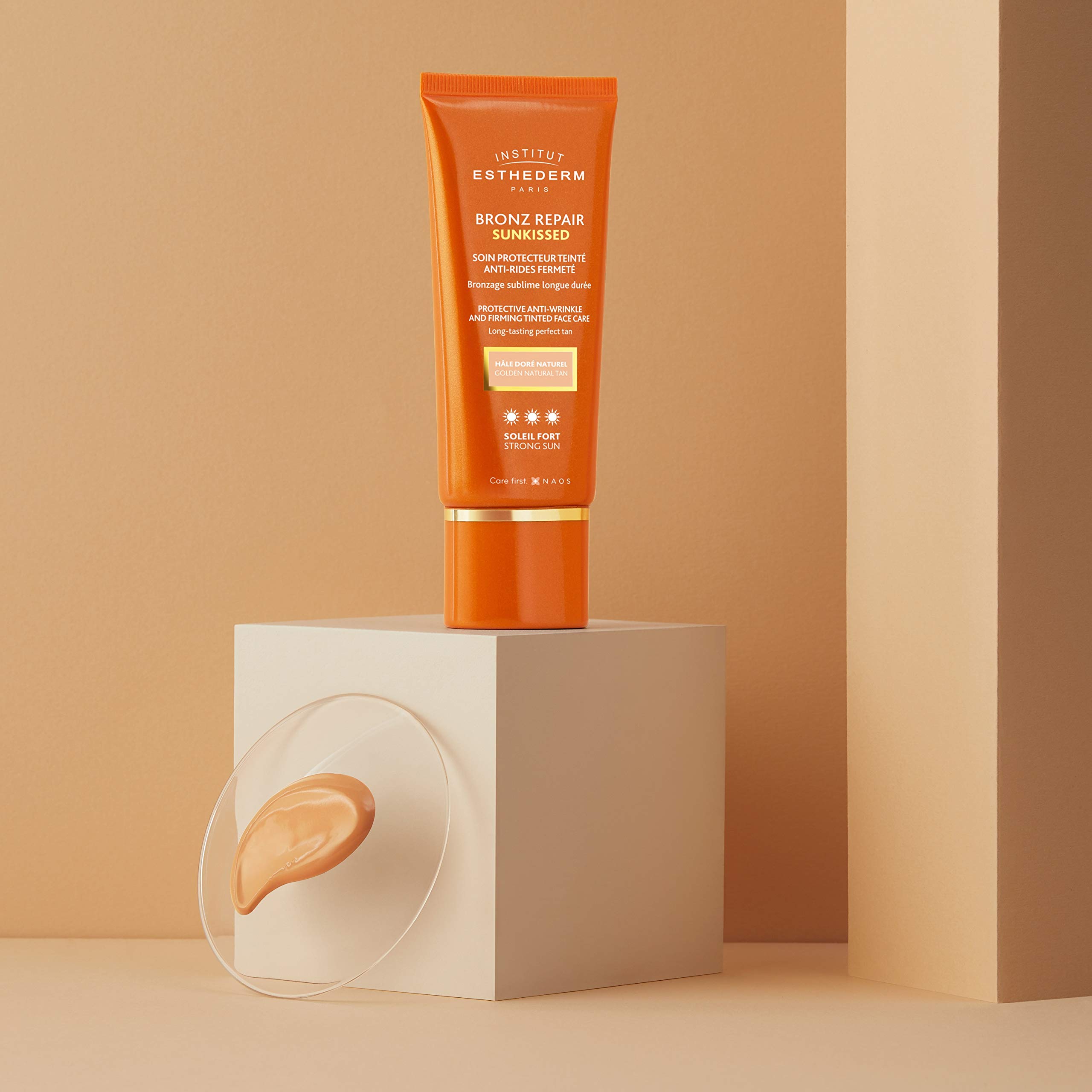 Institut Esthederm Bronz Repair Soin Protecteur Teinté crema viso 50ml rassodante