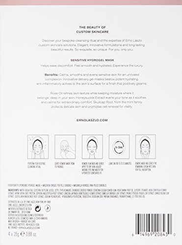 Erno Laszlo Sensitive maschera viso idrogel 4 pezzi lenitiva