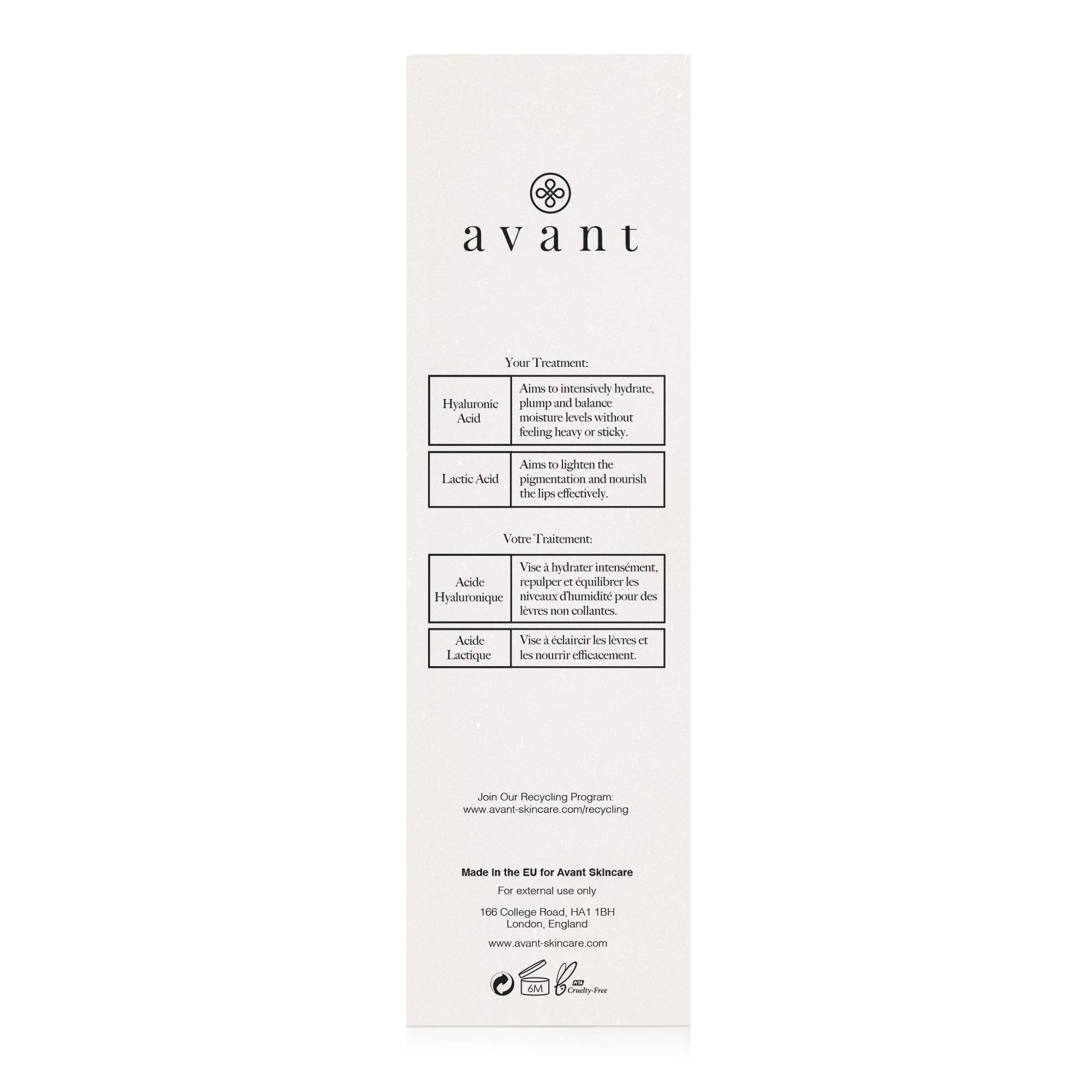 Avant Acido Ialuronico siero labbra 50 ml rimpolpante