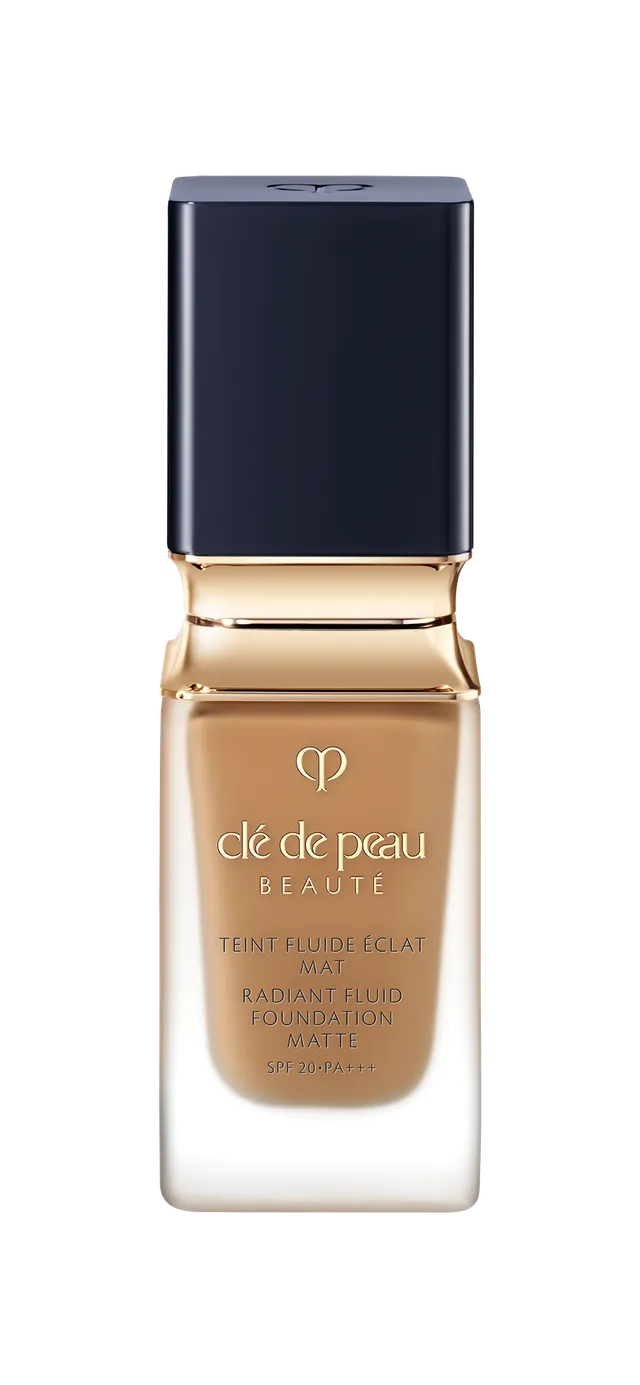 Cle de Peau Radiant Fluid Foundation Matte fondotinta Deep Tan Beige matte