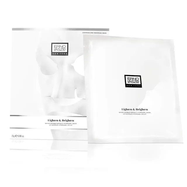 Erno Laszlo White Marble Hydrogel Mask maschera viso illuminante 1 pz