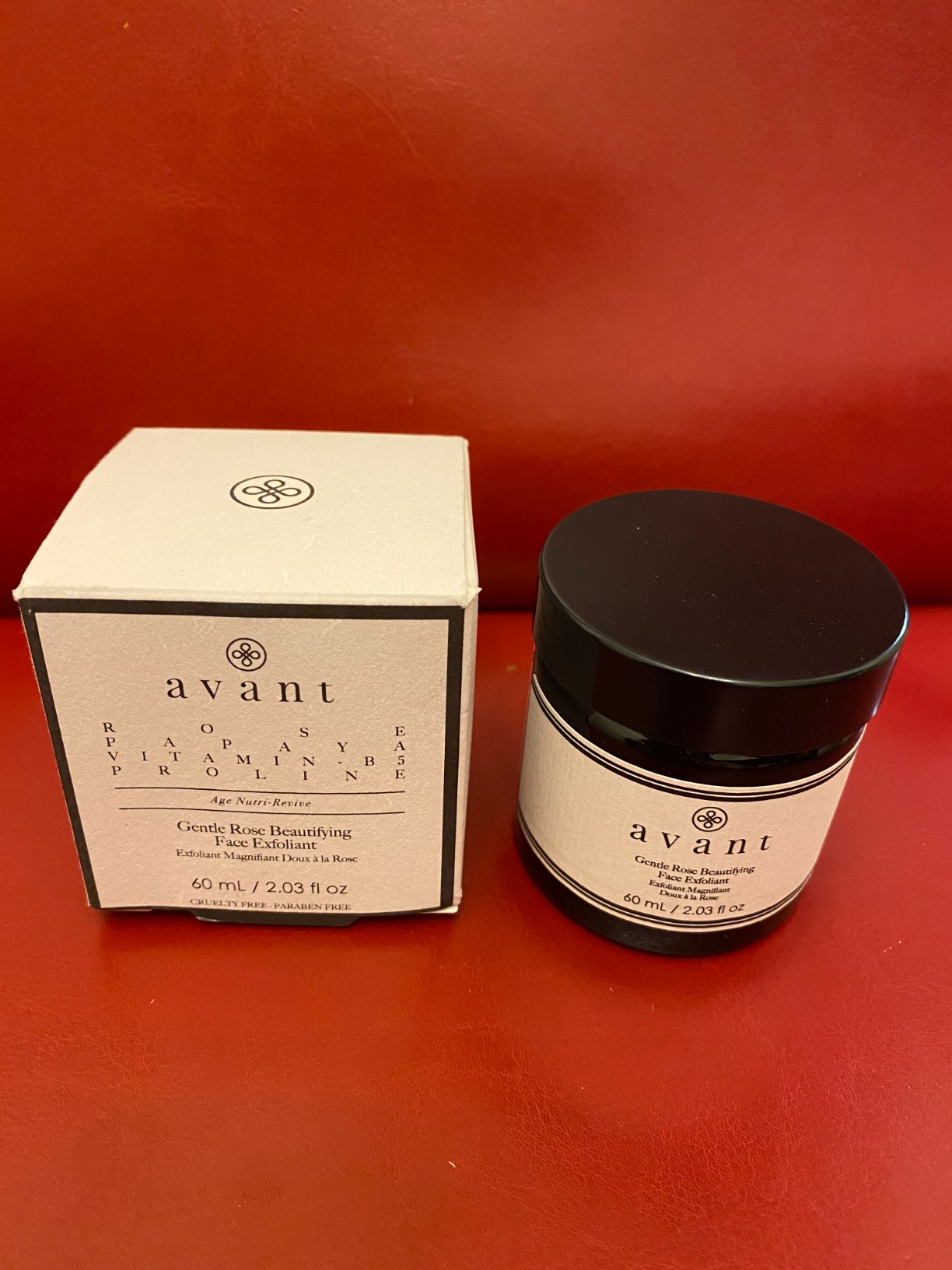 Avant Gentle Rose esfoliante viso 60 ml delicato