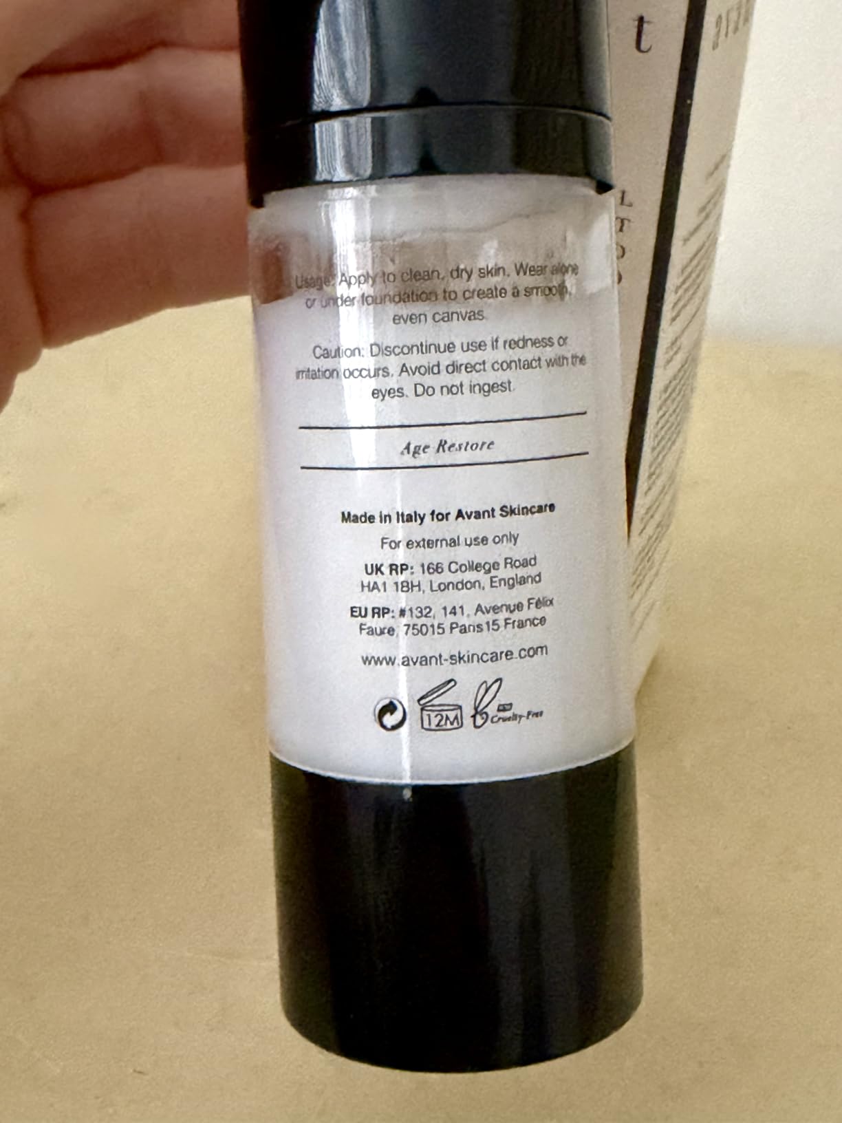 Avant Age Radiance Primer Perfezione Pro viso 30 ml collagene