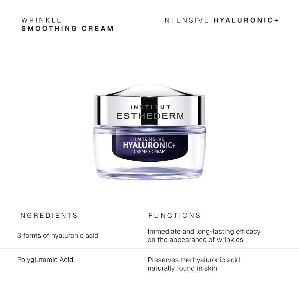 Institut Esthederm Intensive Hyaluronic Crema Viso 50 ml Senza Profumo
