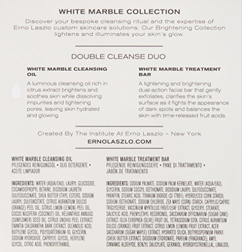Erno Laszlo White Marble Kit Olio 60ml + Saponetta 50g Illuminante