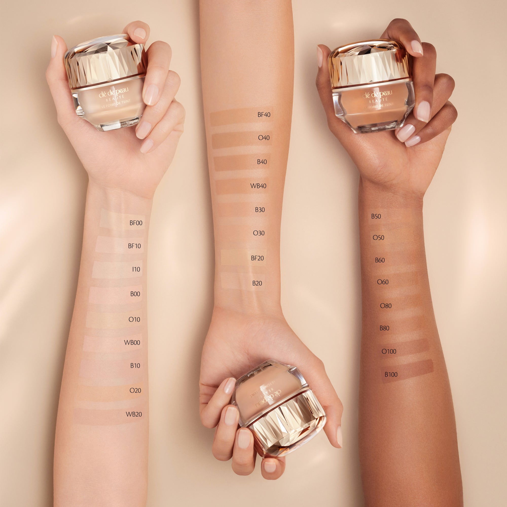 Cle de Peau The Foundation fondotinta Light Medium Rose SPF25