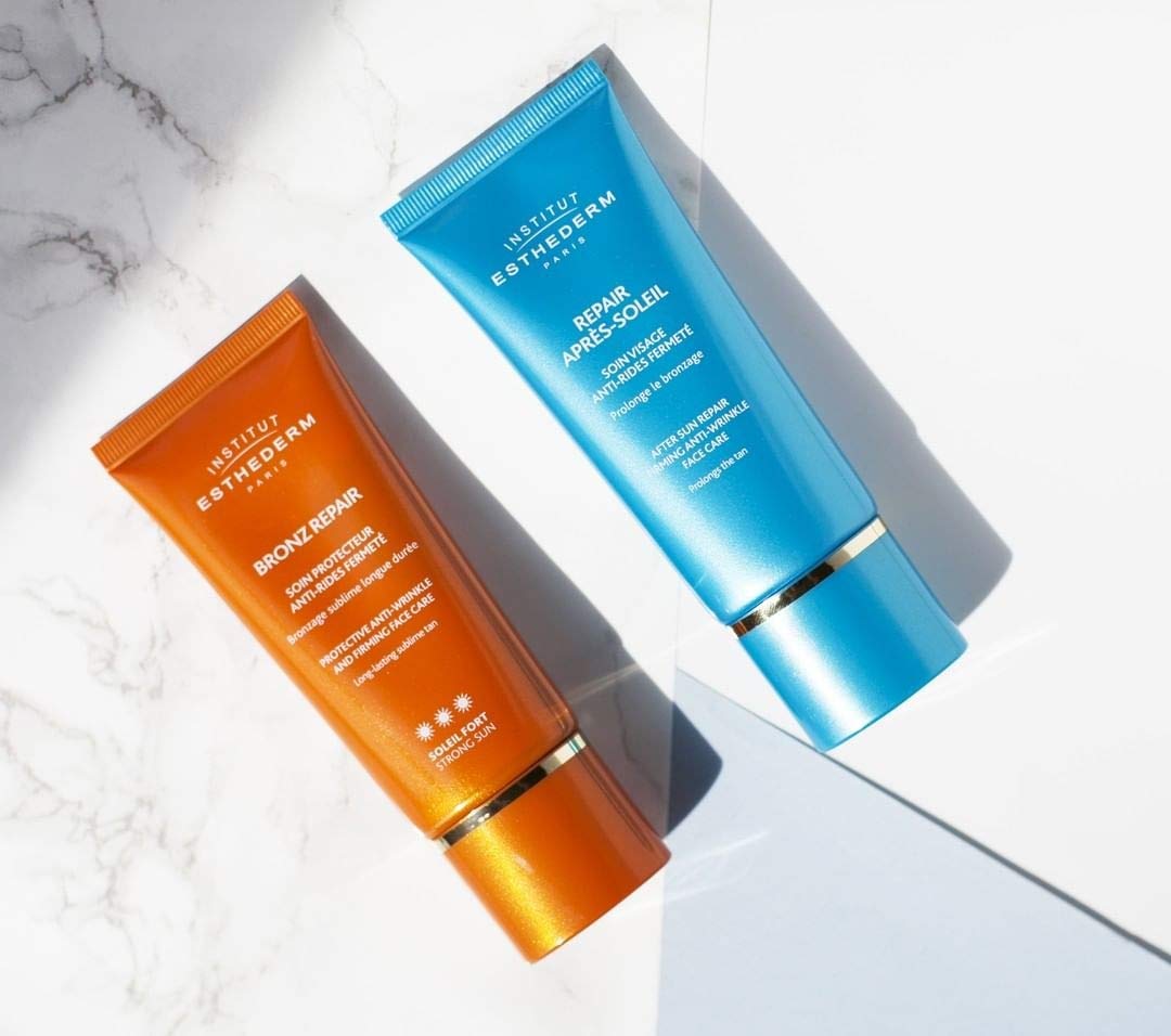 Institut Esthederm Bronz Repair crema solare viso 50 ml sole forte