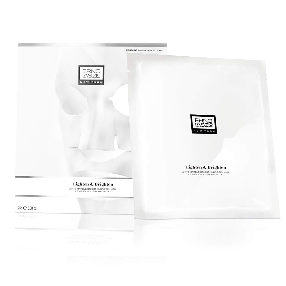 Erno Laszlo White Marble Hydrogel Mask maschera viso illuminante 1 pz