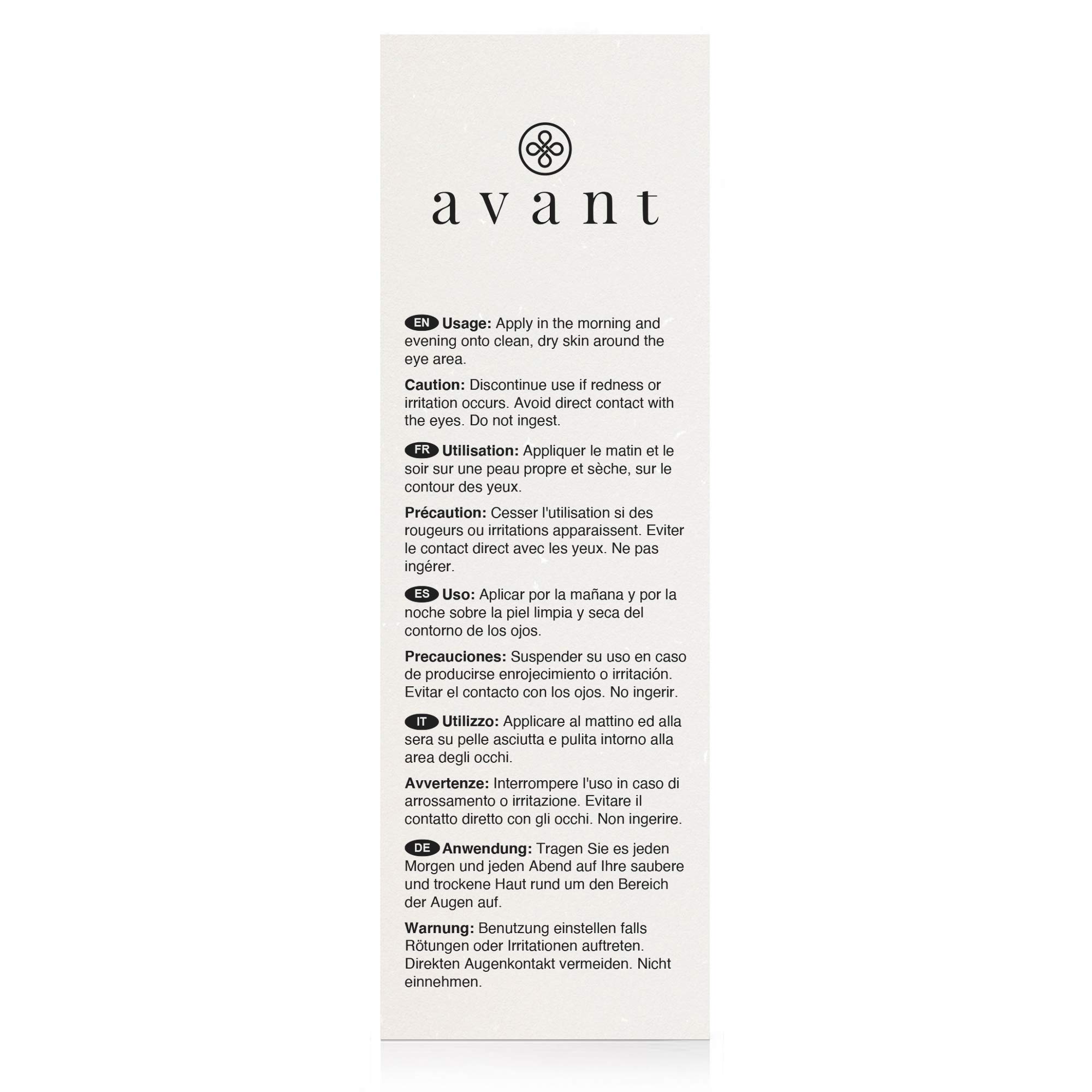 Avant Bio-Activ+ Advanced Bio Absolute Youth Eye siero occhi 15ml antirughe