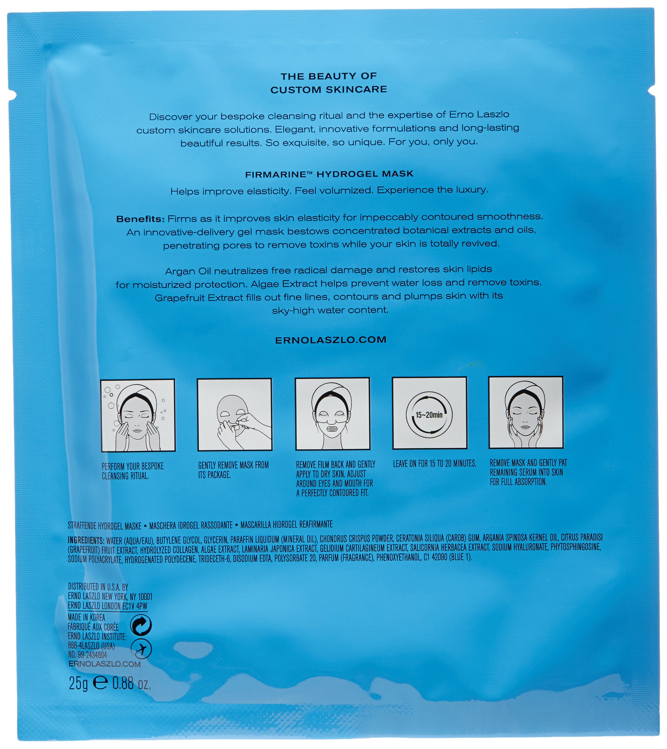 Erno Laszlo Firmarine Maschera Hydrogel Rassodante 25 g