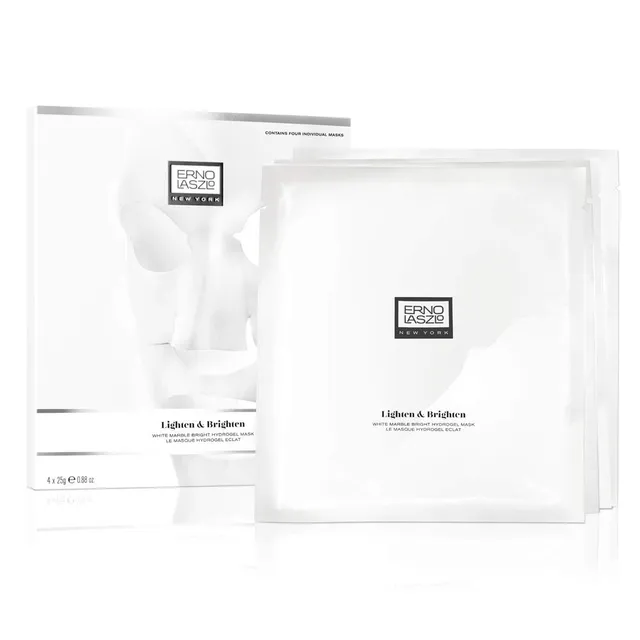 Erno Laszlo White Marble Hydrogel Mask maschera 4 pz luce