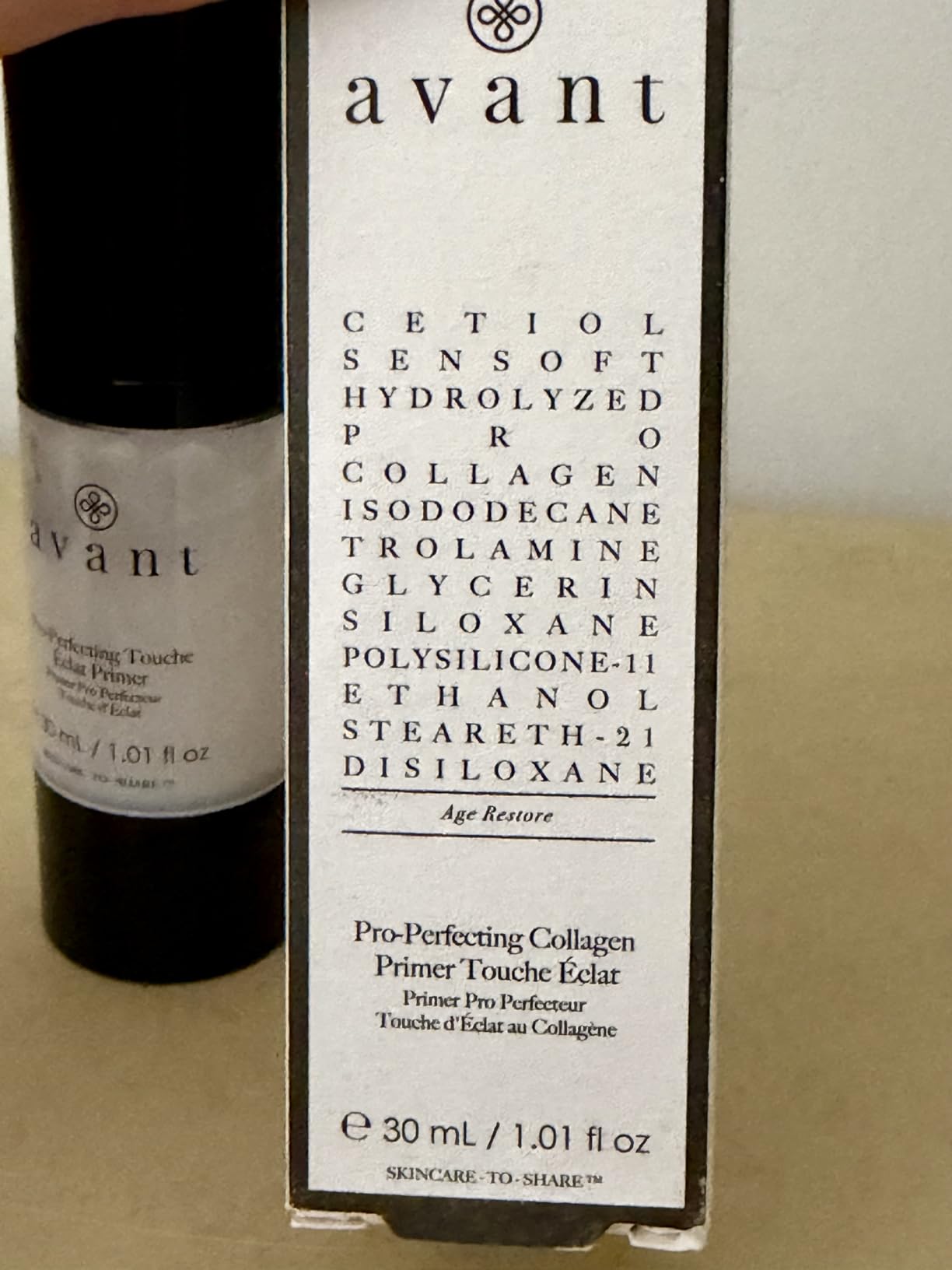 Avant Age Radiance Primer Perfezione Pro viso 30 ml collagene