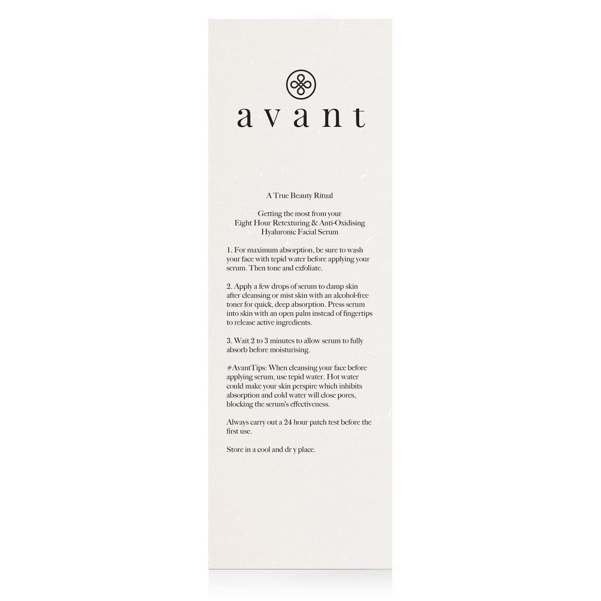 Avant Age Radiance 8h siero viso ialuronico 30 ml