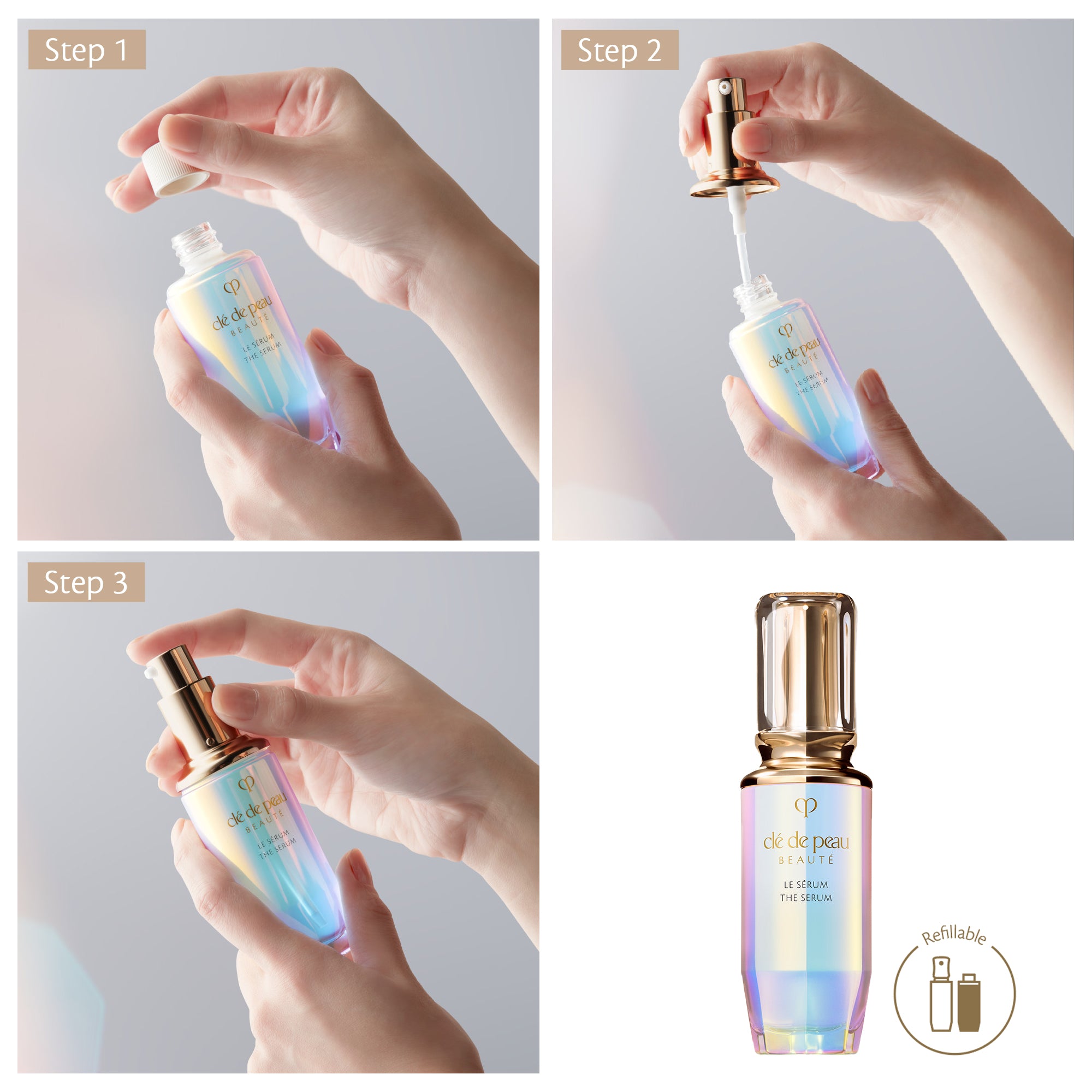 Cle de Peau The Serum siero viso illuminante pro-ageing