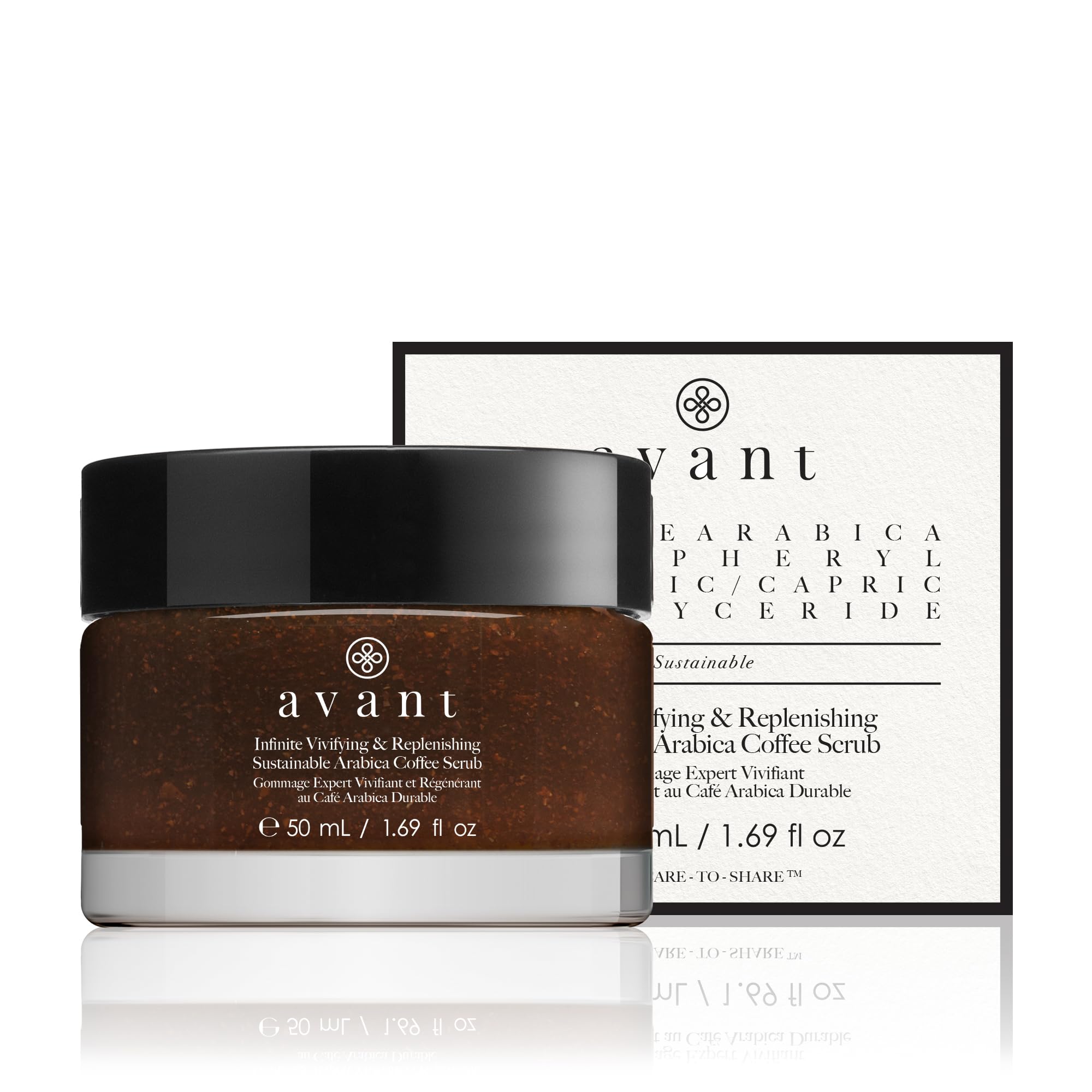 Avant Bio-Activ+ Arabica Coffee Scrub Viso 50 ml esfoliante