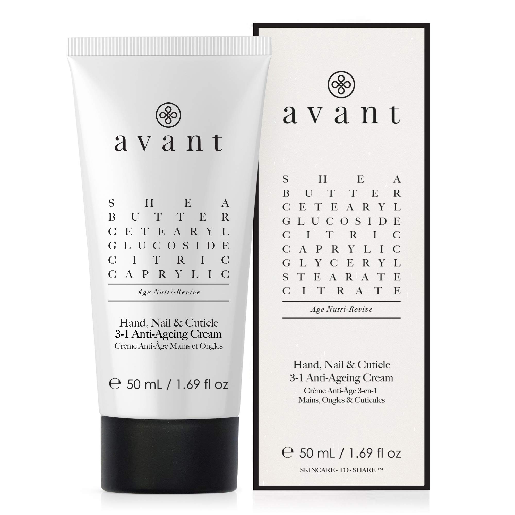 Avant Crema Mani Antirughe 50ml per Cuticole Idratante